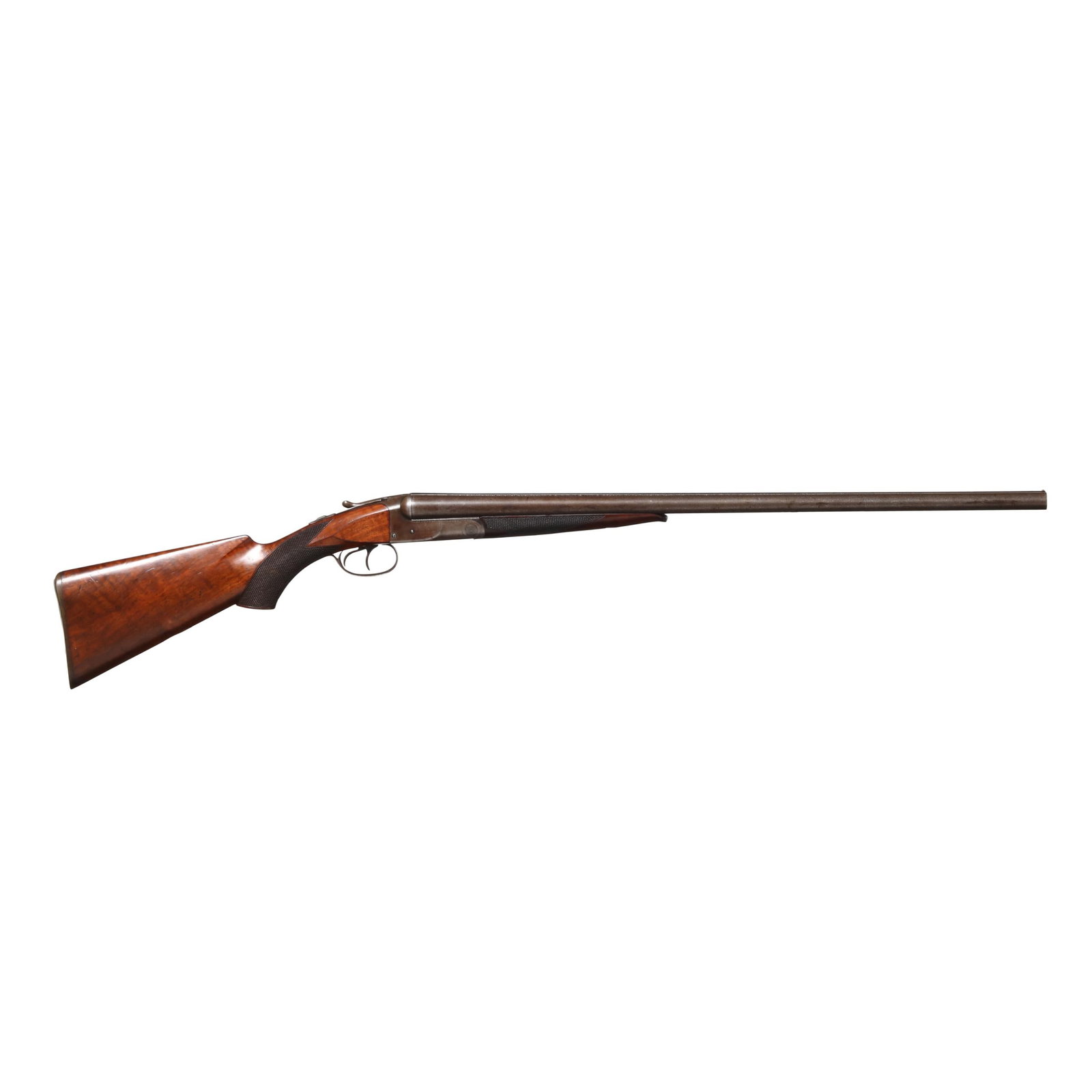 Colt Model 1883 Grade 1 12ga Boxlock Doublegun: Colt Model 1883 Grade 1 12ga Boxlock Doublegun Serial number 6928 present on trigger guard, forend iron, water table and barrel flats, text of COLTS PT F A MFG CO HARTFORD CT USA present on matted top