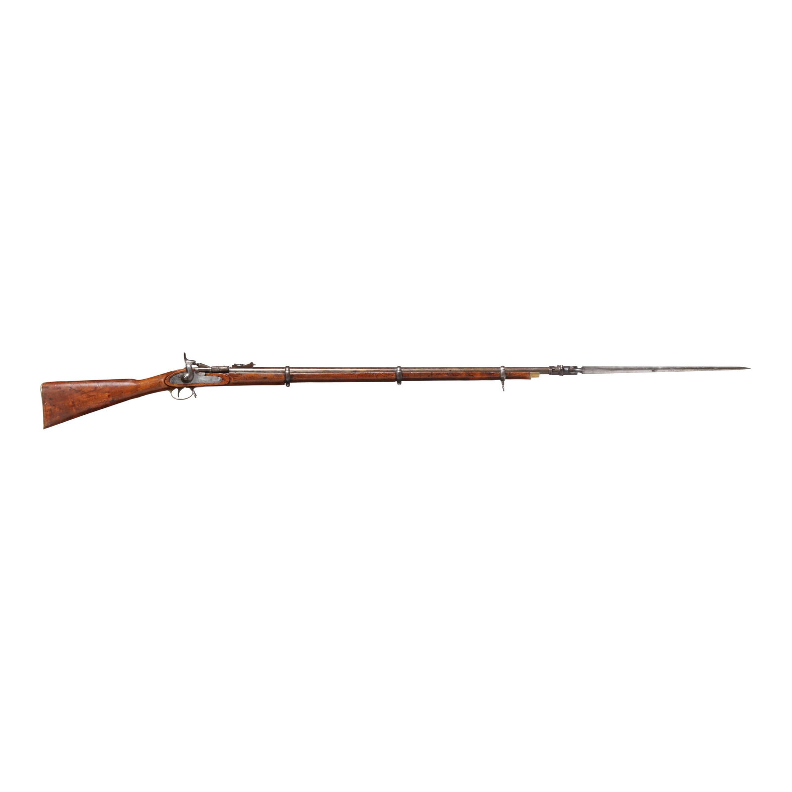 1861 Snider Patent Trap Door Conversion Tower Rifle w/ Bayonet (1 of 14)
