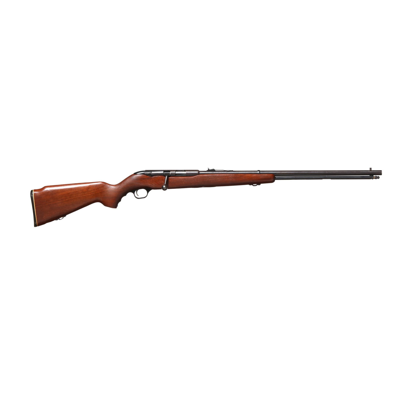 O. F. Mossberg Model 346KA .22 Rimfire Bolt-Action Rifle: O. F. Mossberg Model 346KA .22 Rimfire Bolt-Action Rifle No visible serial number (NVS), text of O. F. MOSSBERG & SONS INC. NEW HAVEN CONN. U.S.A. AC-KRO-GRUV MODEL 346KA 22 S L - L.R. present on 24 i