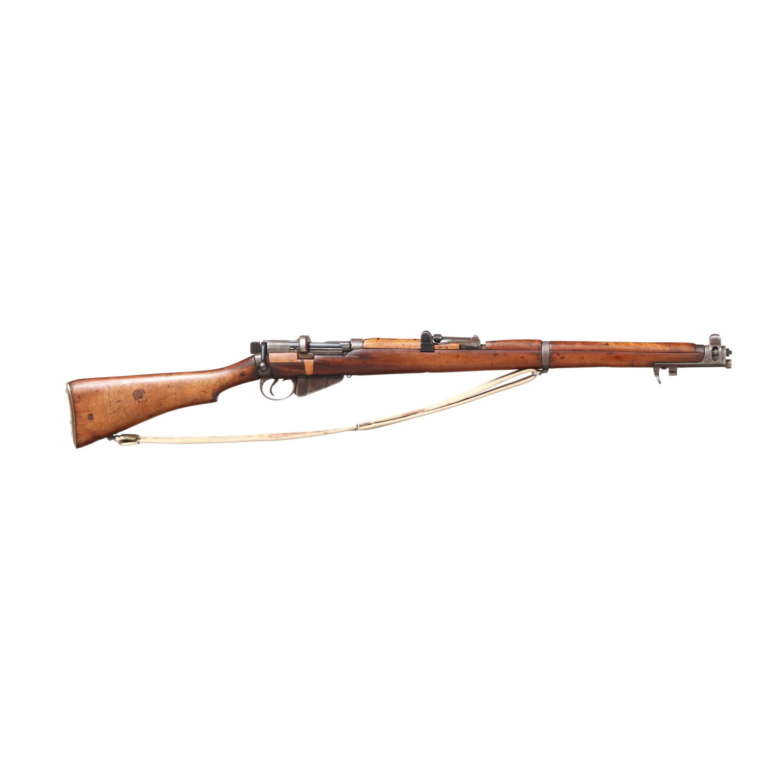 Lee Enfield No. 1 Mk. III .22LR Conversion Bolt-Action Rifle w/ Sling (1 of 13)