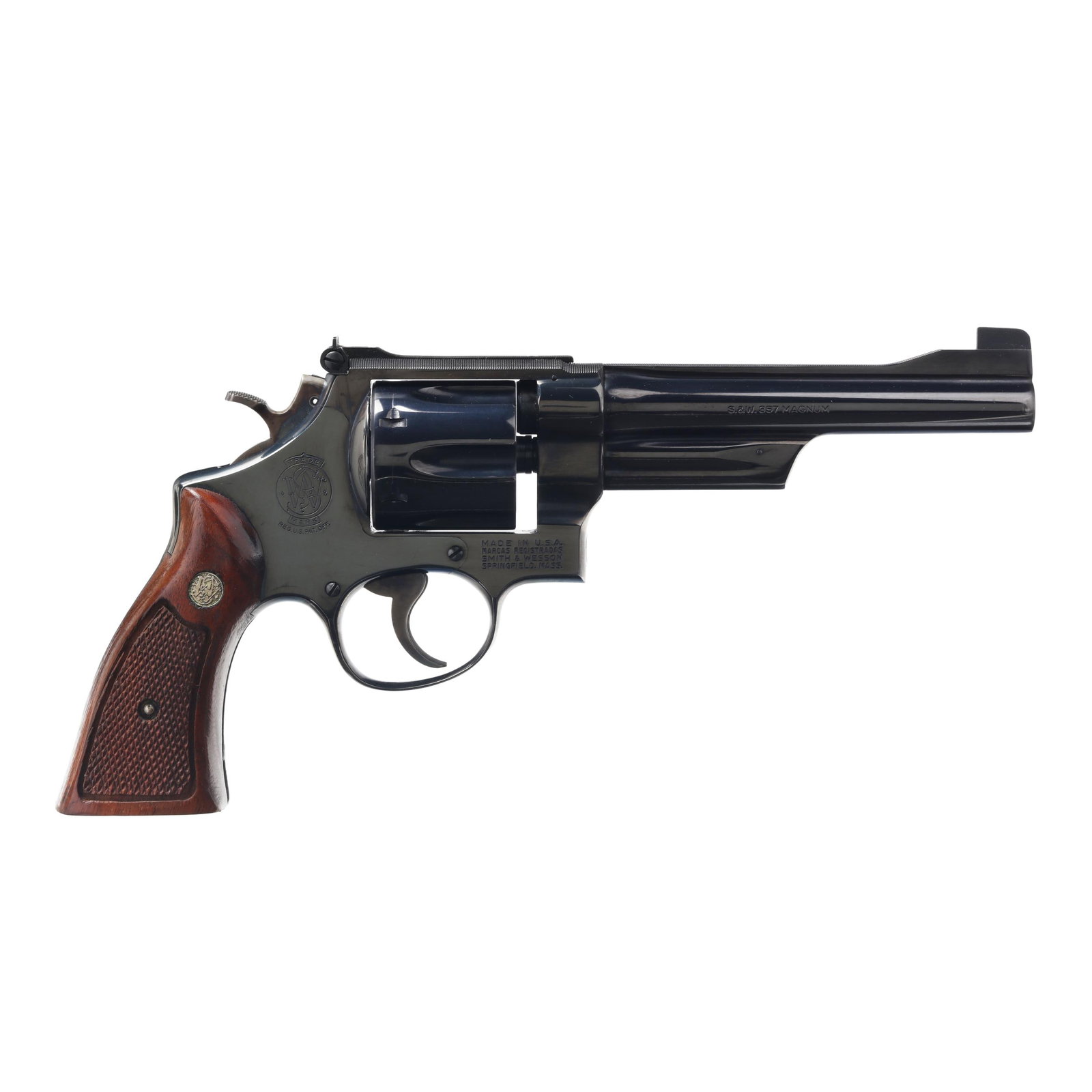 Smith & Wesson Model 27-2 .357 Magnum Revolver (1 of 8)