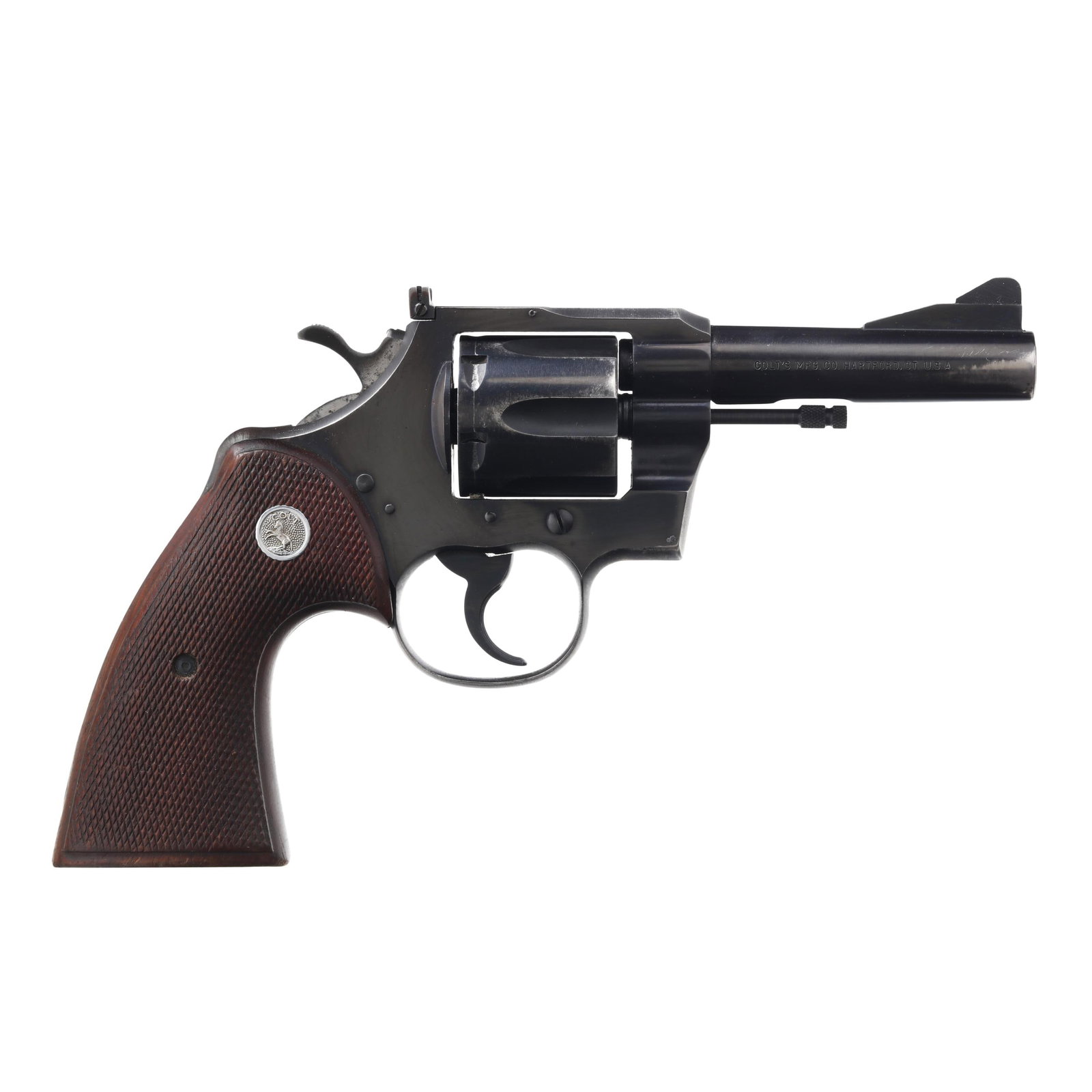 Colt Trooper .38 SPL Revolver w/ Leather Holster (1 of 10)