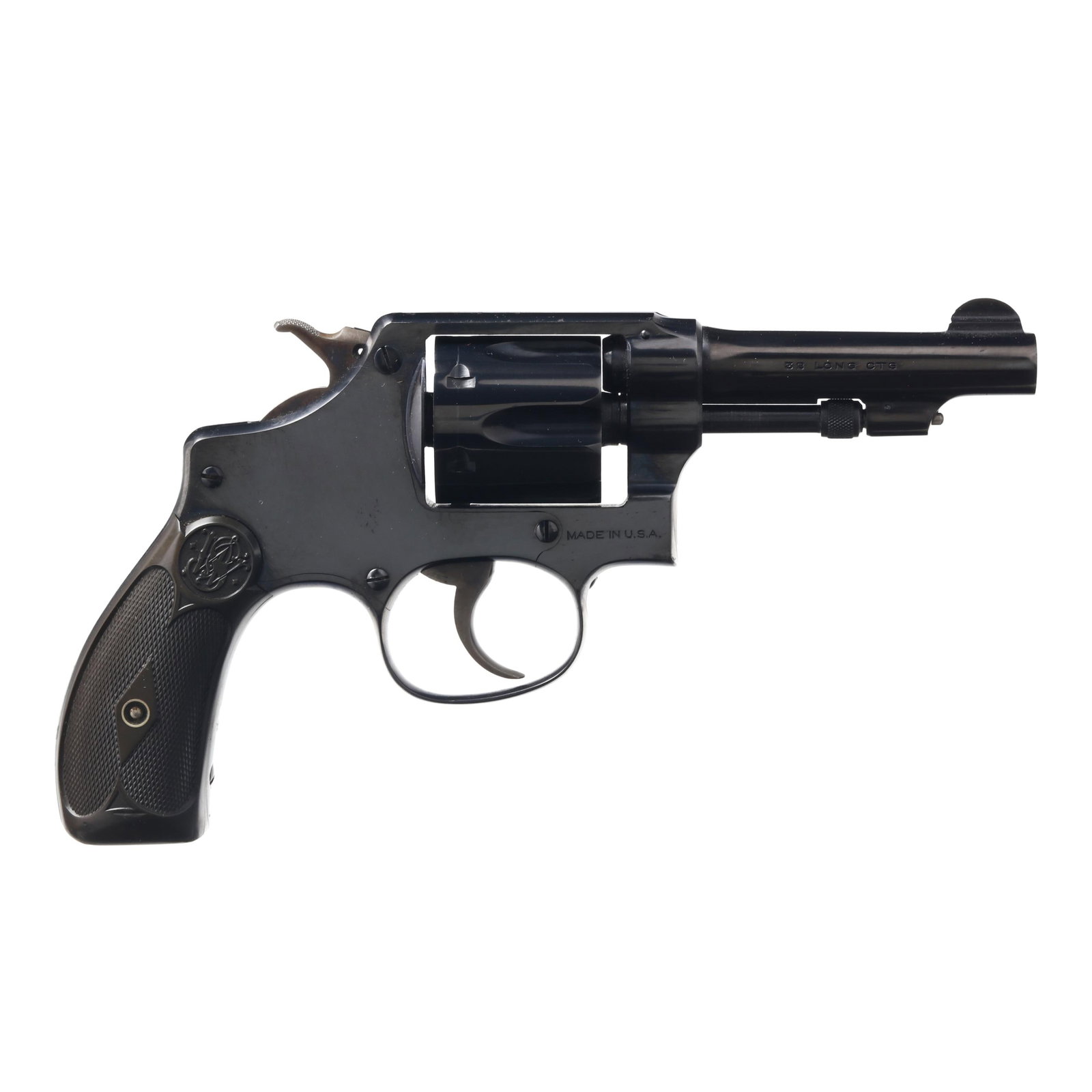 Smith & Wesson Hand Ejector .32 Long Revolver w/ Holster (1 of 11)