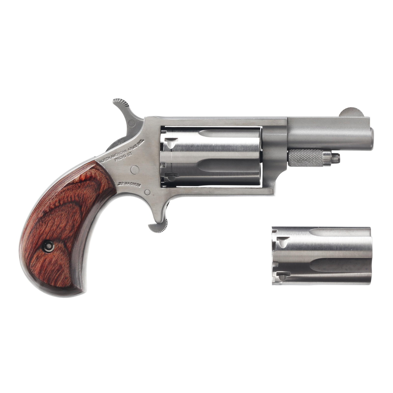 North American Arms .22 Magnum Revolver w/ Factory Case & Additional Cylinder (1 of 7)