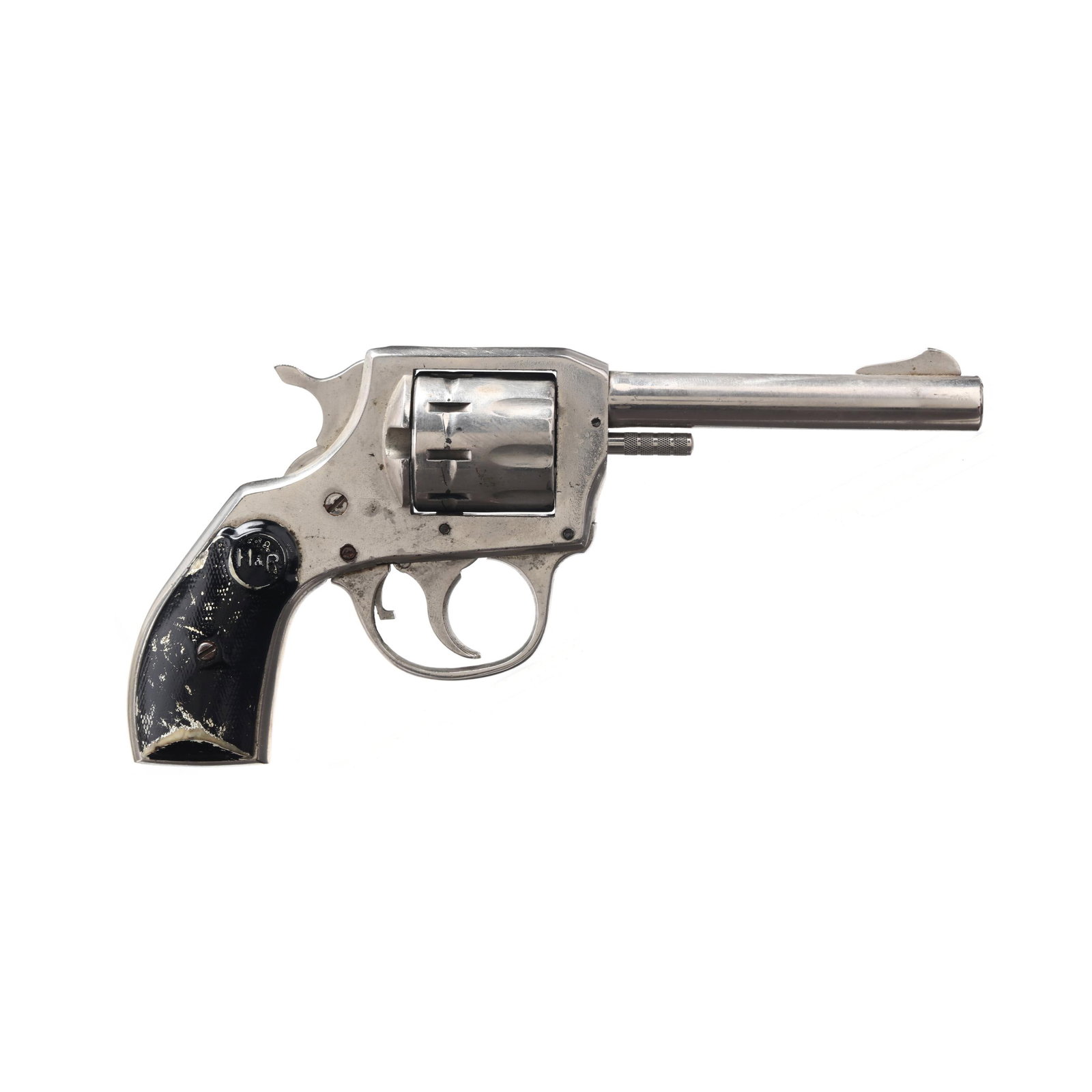 Harrington & Richardson Model 922 .22 Rimfire Revolver w/ Leather Holster (1 of 8)