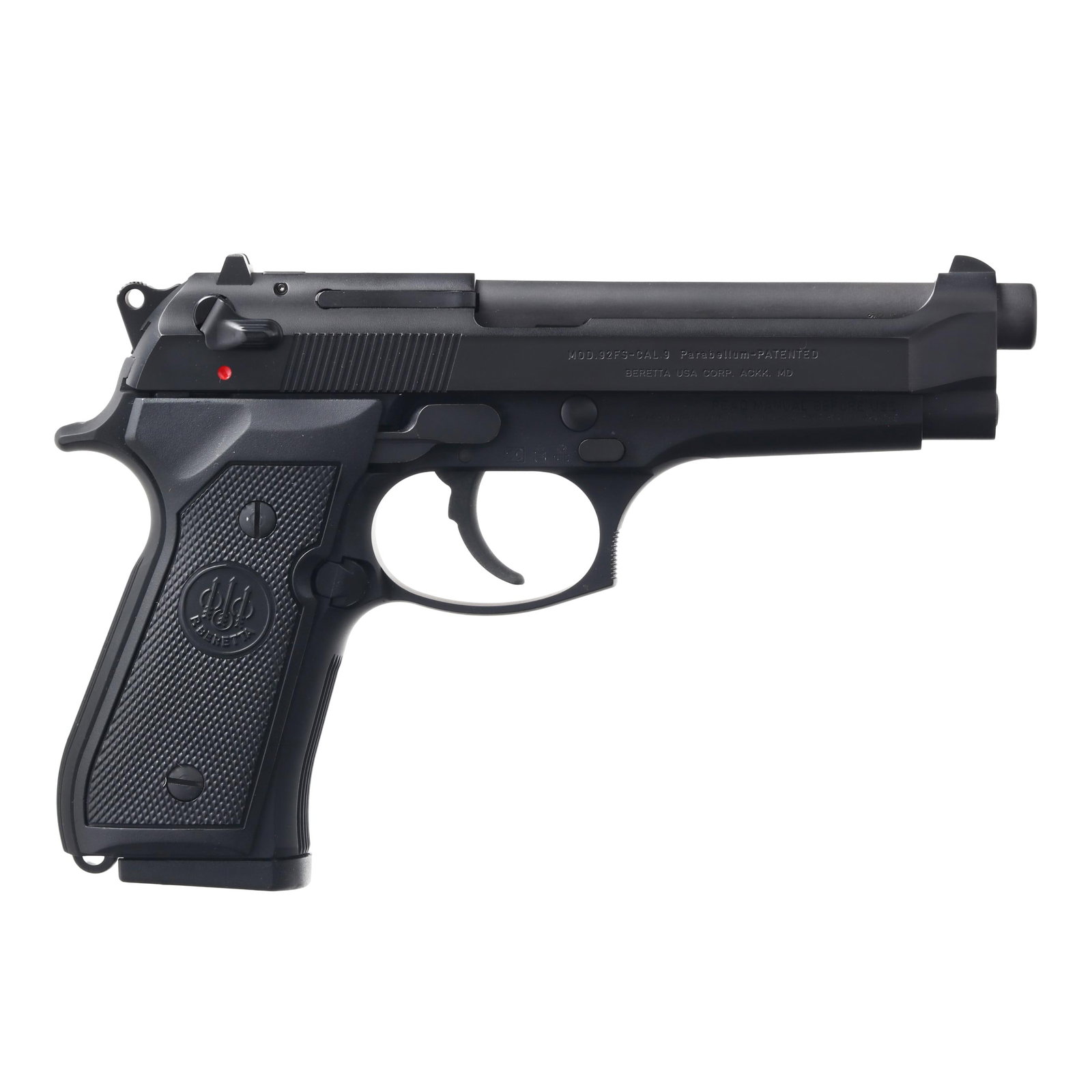 Beretta 92FS 9mm Semi-Automatic Pistol w/ Factory Box (1 of 8)