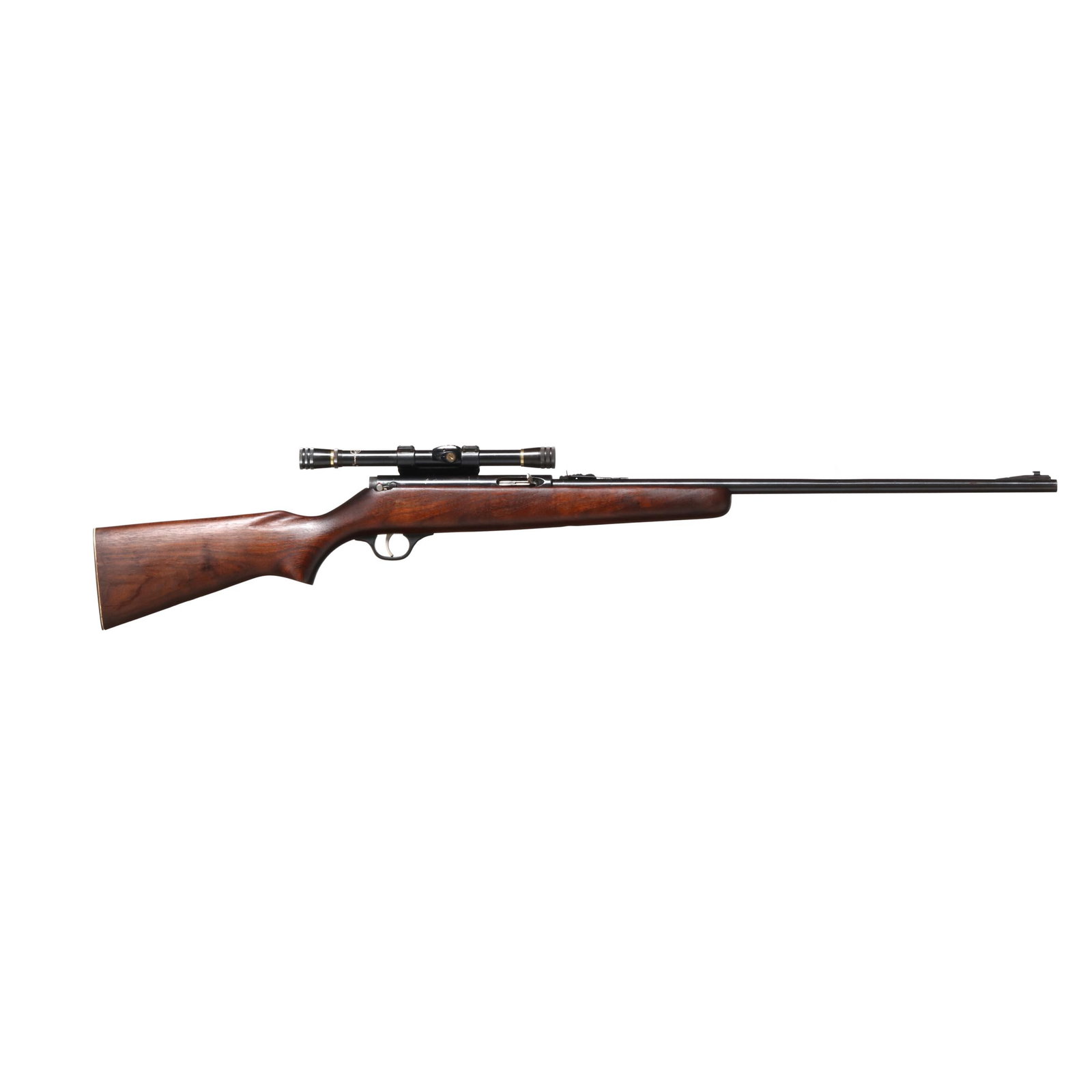 Marlin Model 88 .22 Rimfire Semi-Automatic Rifle w/ Optic: Marlin Model 88 .22 Rimfire Semi-Automatic Rifle w/ Optic No visible serial number (NVS), text of MARLIN FIREARMS COMPANY NEW HAVEN CONN. USA and MODEL 88 .22 LONG RIFLE ONLY present on a 23 3/4 in. b