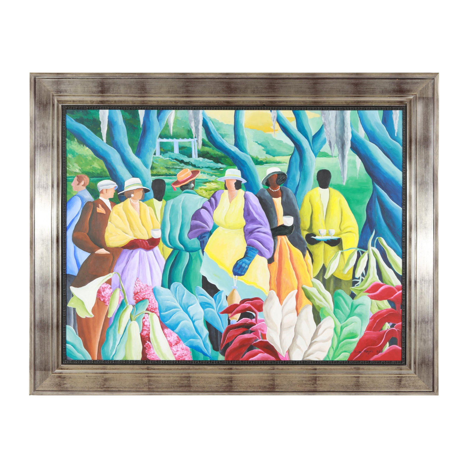 Ivey Hayes (American, 1948-2012), Garden Party (1 of 14)