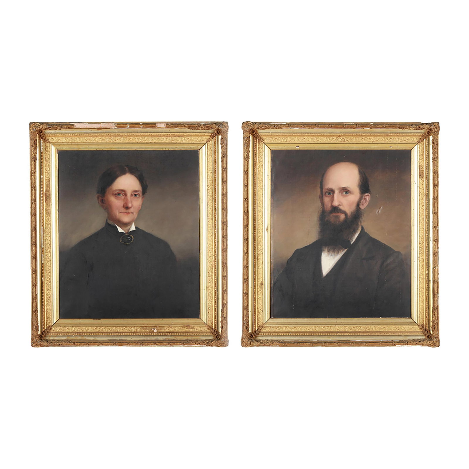 William Garl Browne, Jr. (American, 1823-1894), Pendant Portraits of Dr. Washington Caruthers Kerr (1 of 20)