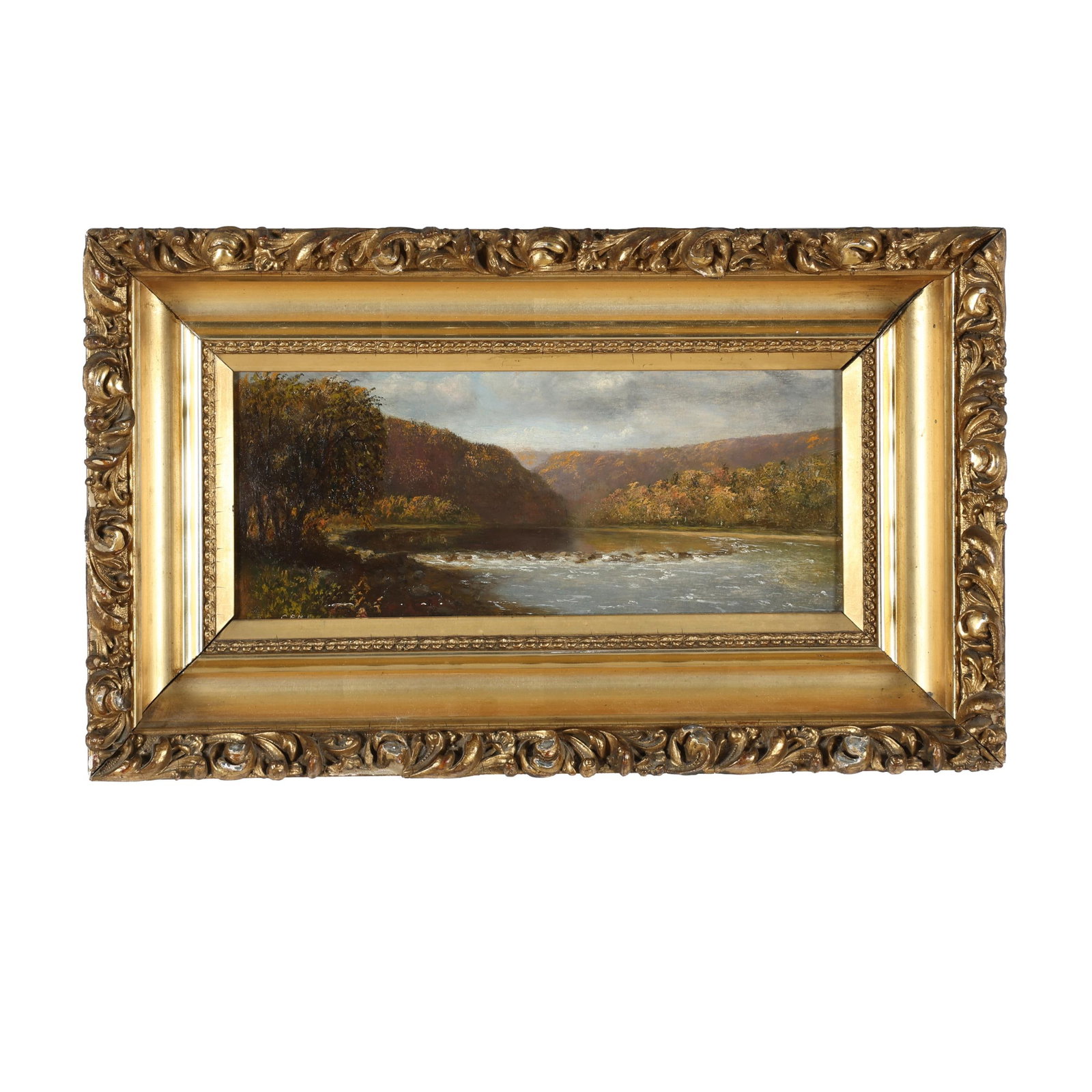Charles B. Hellem (American, circa 1820-1901), Delaware River, Above the Gap (1 of 7)