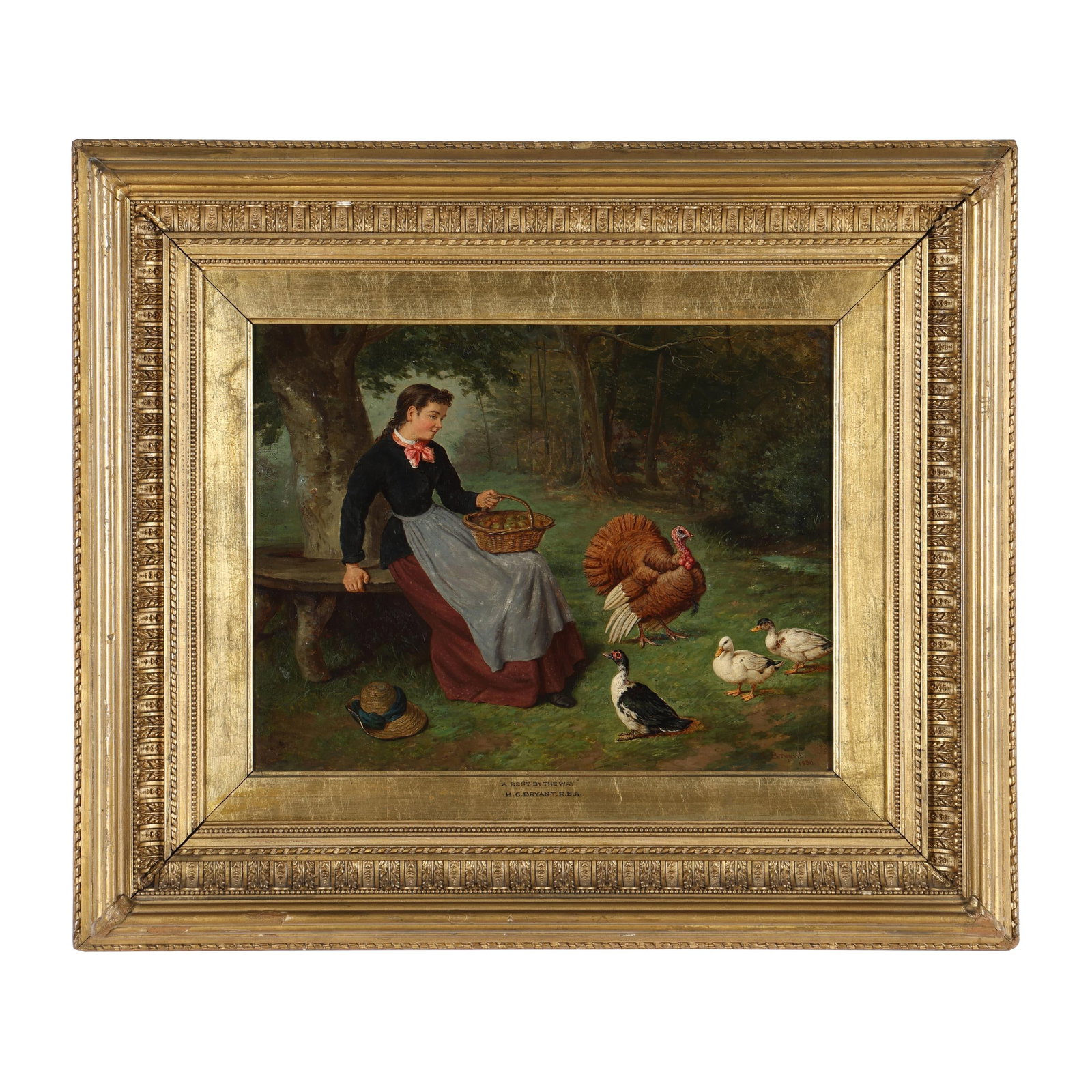 Henry Charles Bryant (English, 1835-1915), A Rest by the Way (1 of 10)