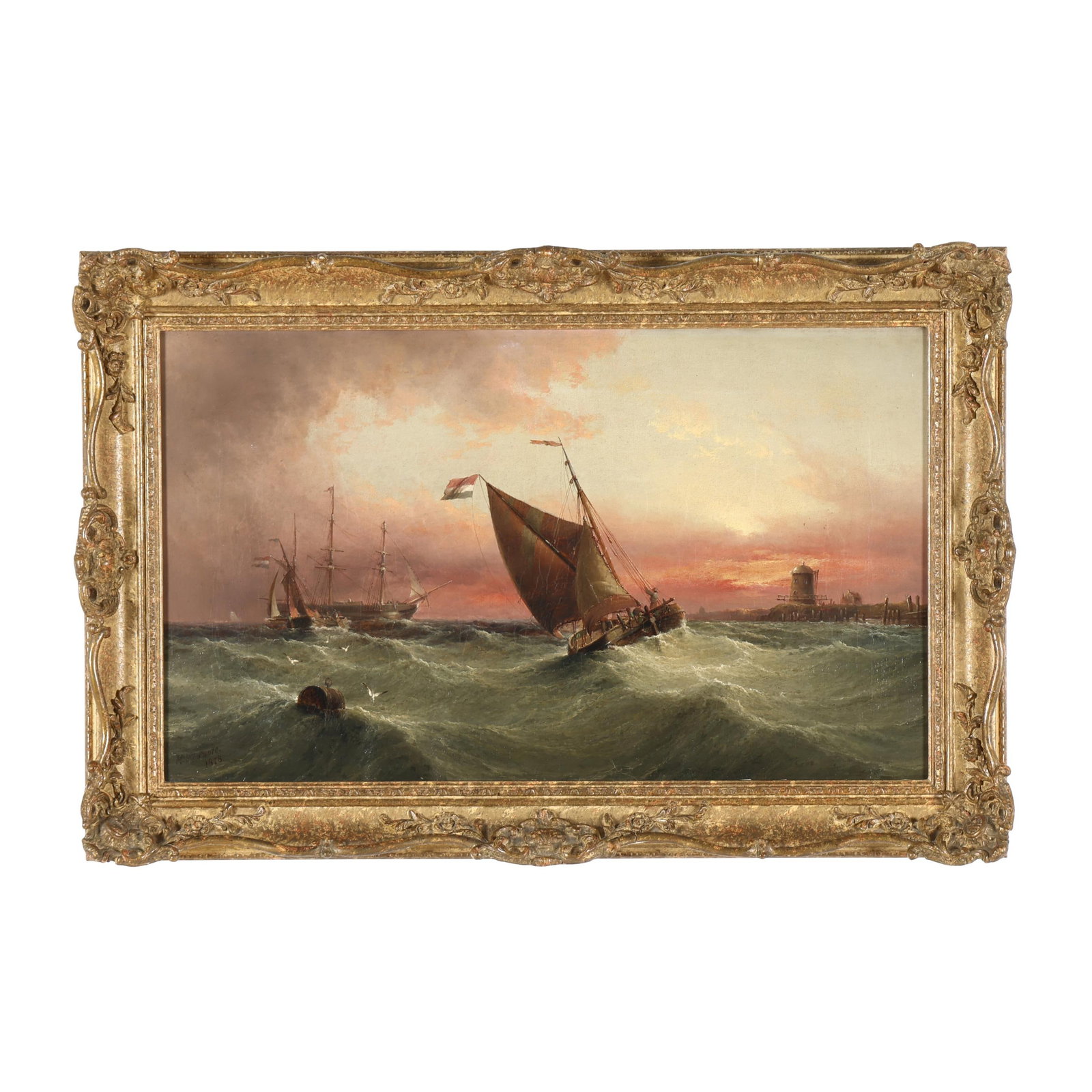 Henry Redmore (English, 1820-1887), Maritime Scene (1 of 8)