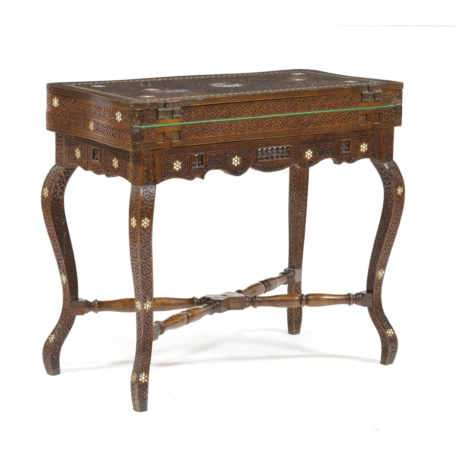 Syrian Carved and Inlaid Multi-Games Table (1 of 20)