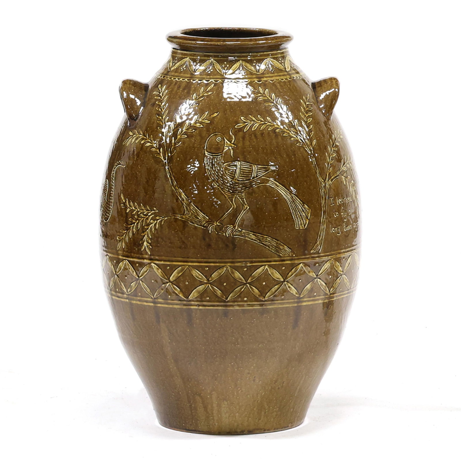 Matt Jones (Leister, NC, b. 1971), Large Ovoid Stoneware Pot (1 of 13)