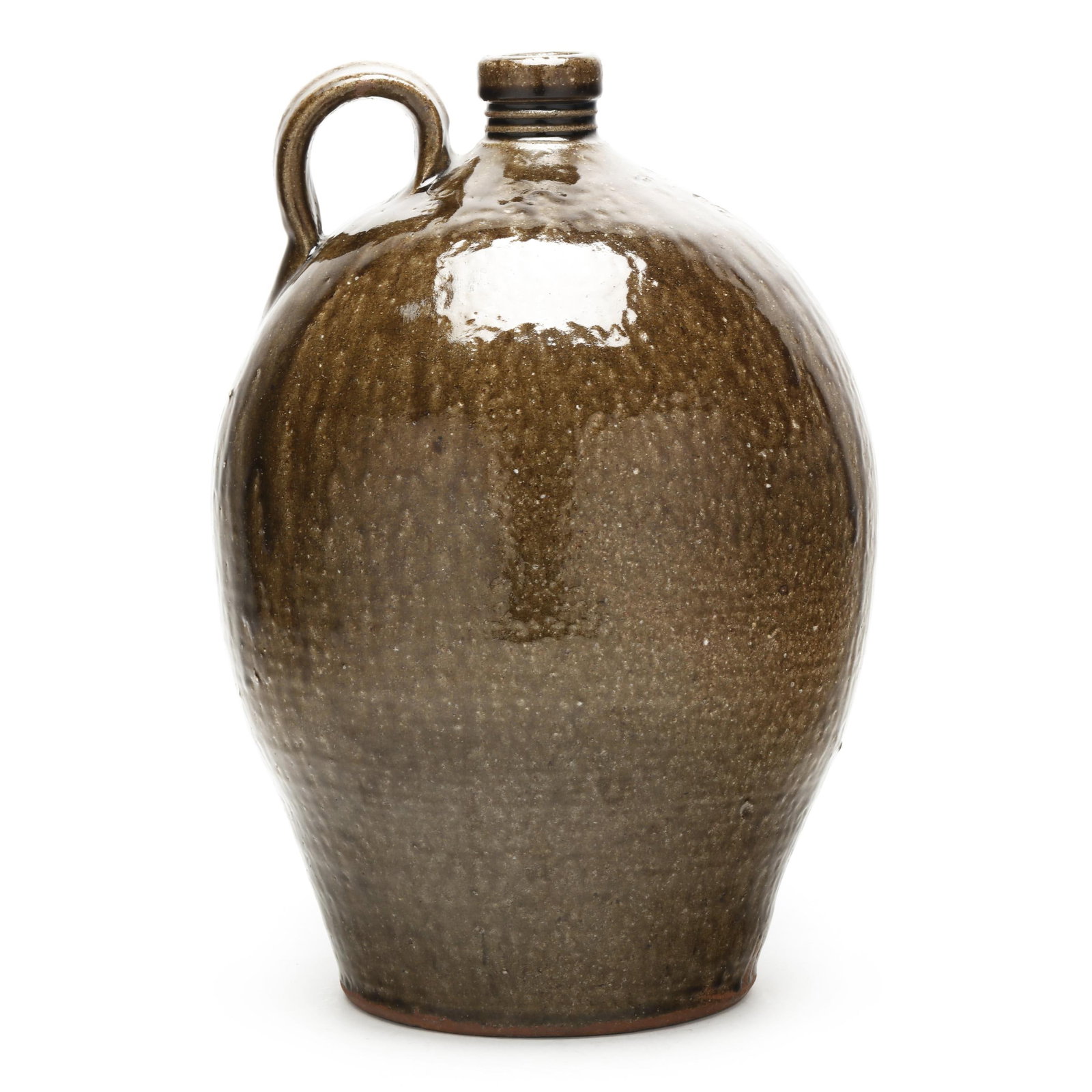 Daniel Seagle (Lincoln County, NC, 1805-1867), A Fine Three Gallon Stoneware Jug (1 of 6)
