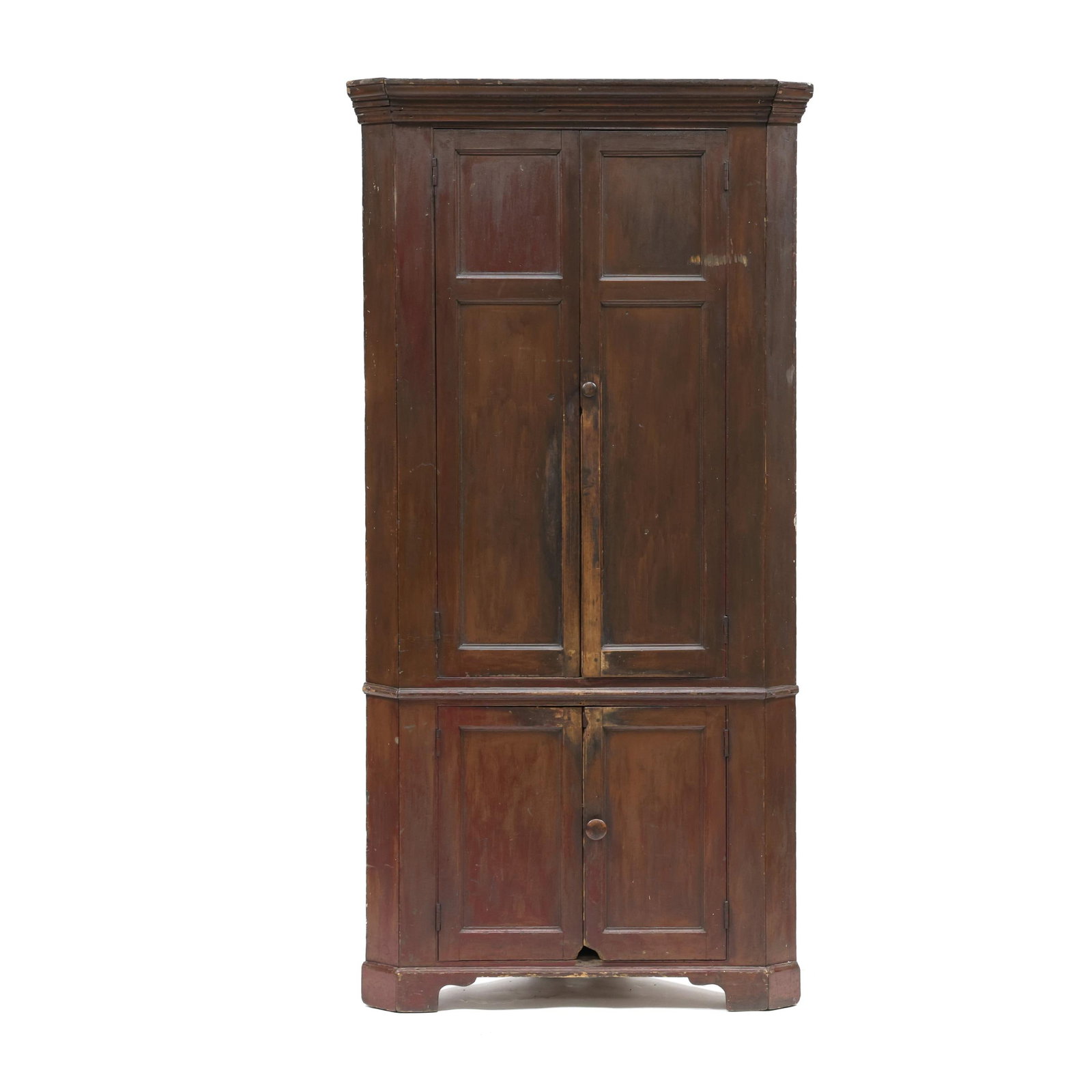 Mid-Atlantic Federal Painted Corner Cupboard (1 of 12)