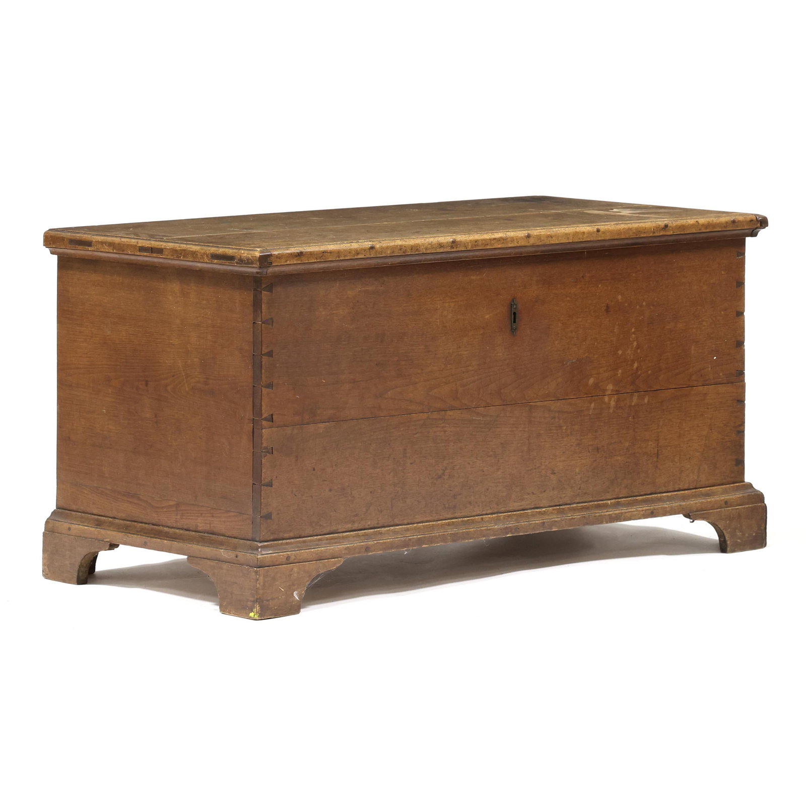 Southern Chippendale Walnut Blanket Chest (1 of 9)