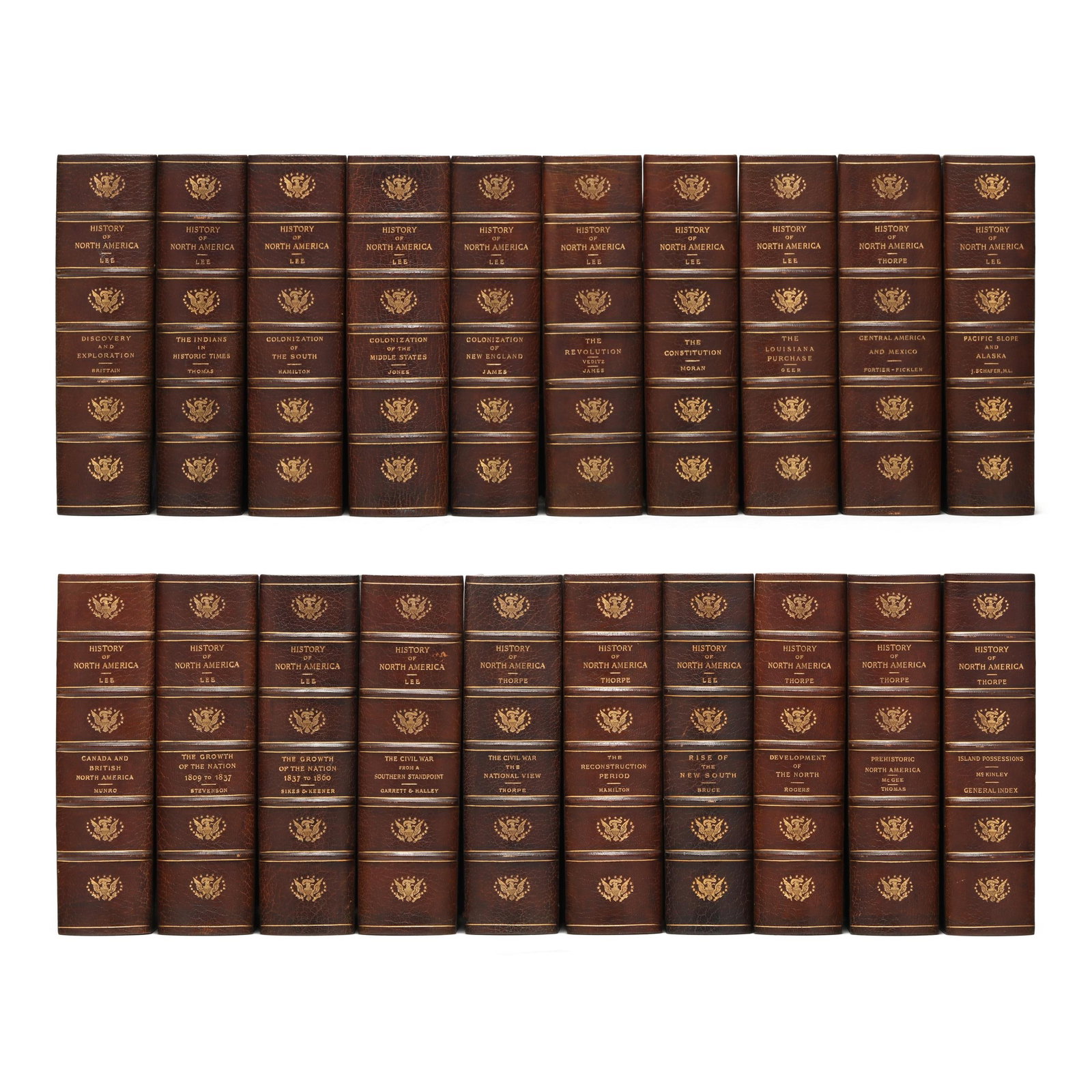 The History of North America , the Extremely Scarce Deluxe "Edition of the Presidents" (1 of 16)
