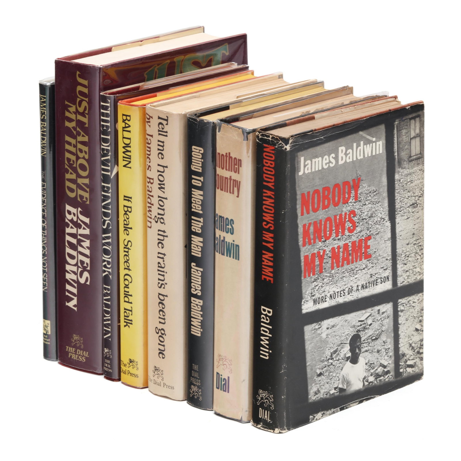 Eight James Baldwin First Editions, Including Nobody Knows My Name (1 of 6)