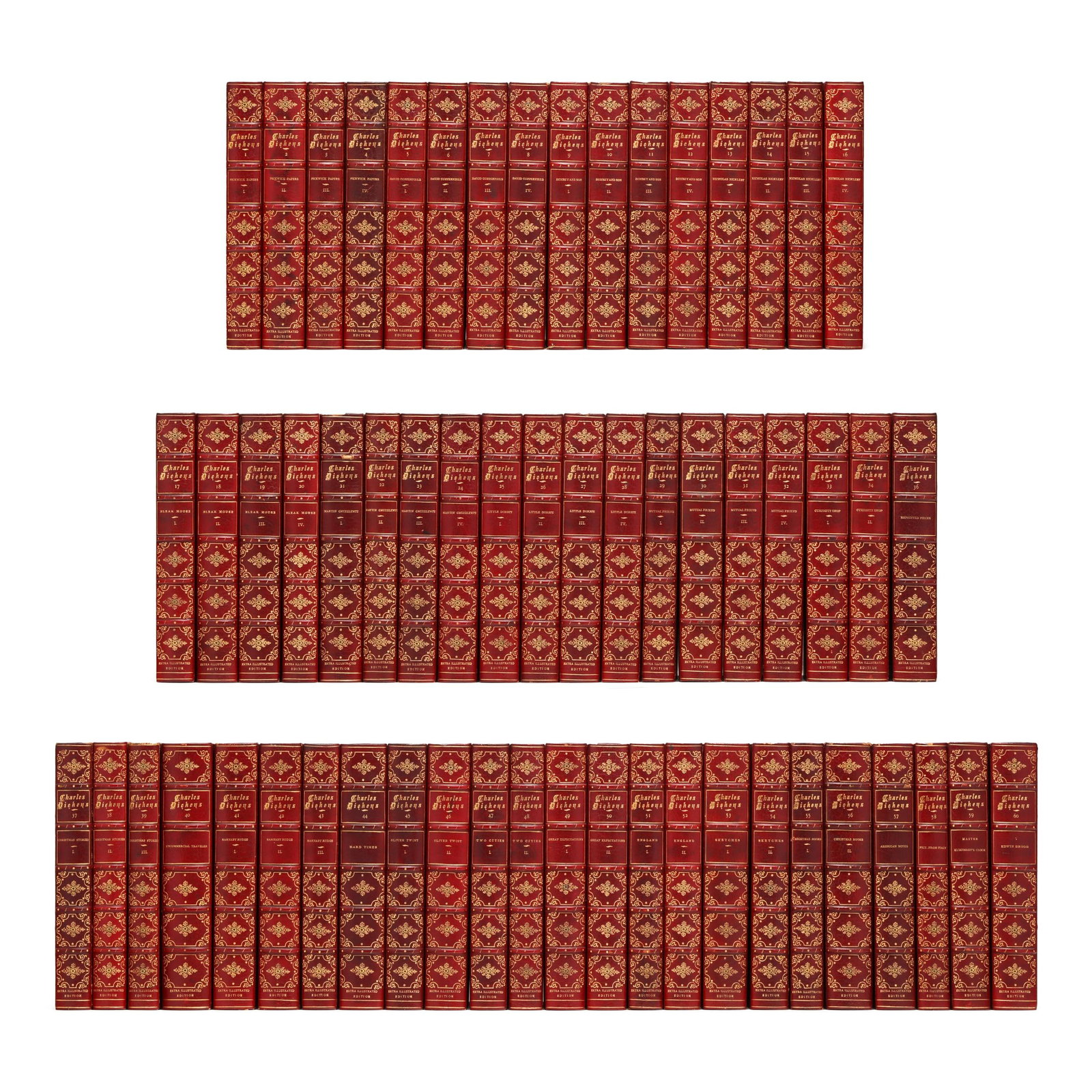 The Extremely Scarce Limited and Extra-Illustrated Edition of The Works of Charles Dickens (1 of 17)