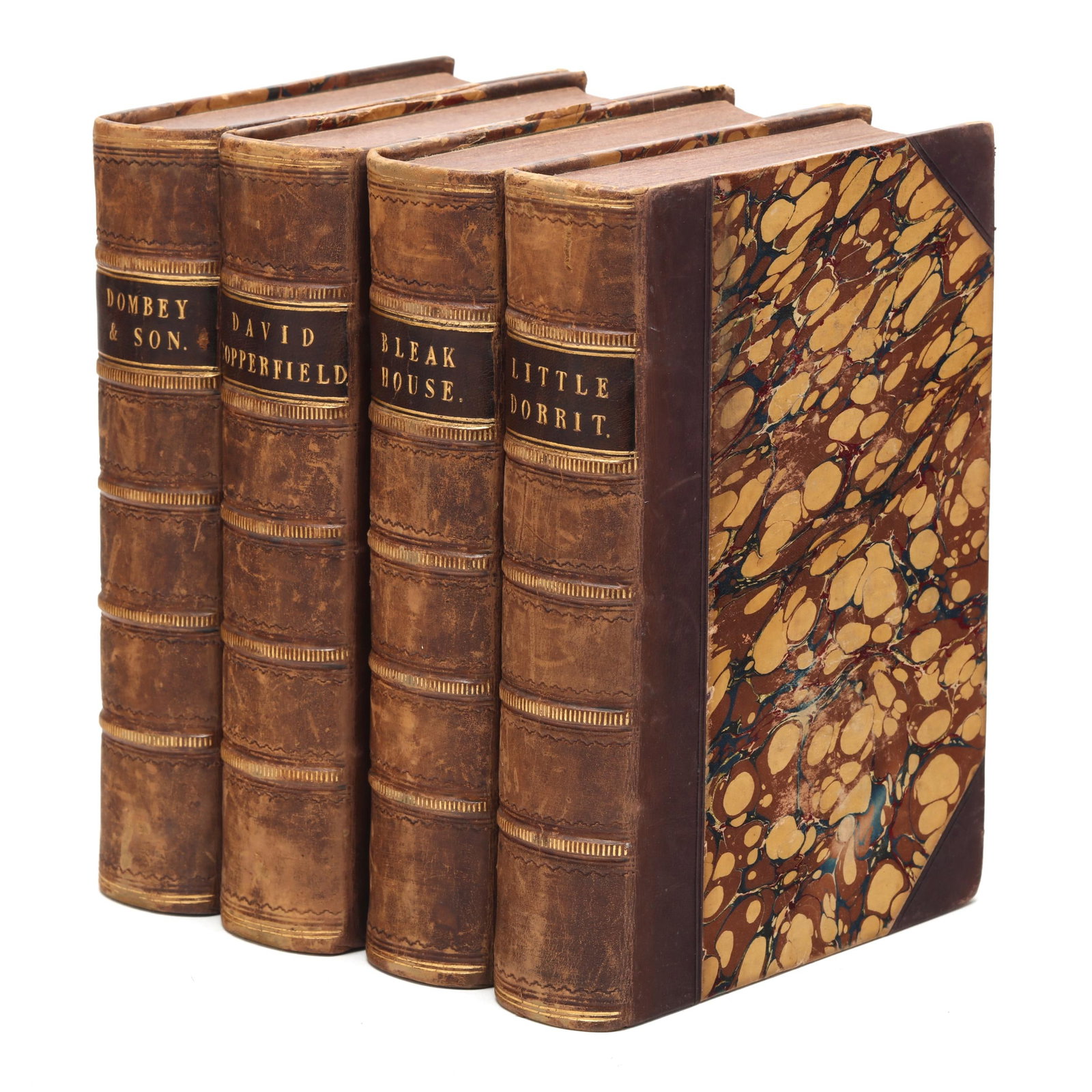 Charles Dickens (1812-1870), Four Uniformly Bound First Editions (1 of 14)