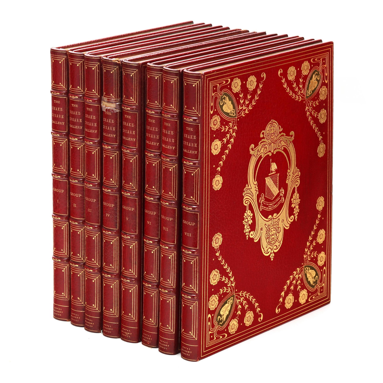 The Elaborately Bound and Extremely Scarce The Shakespeare Gallery (1 of 12)