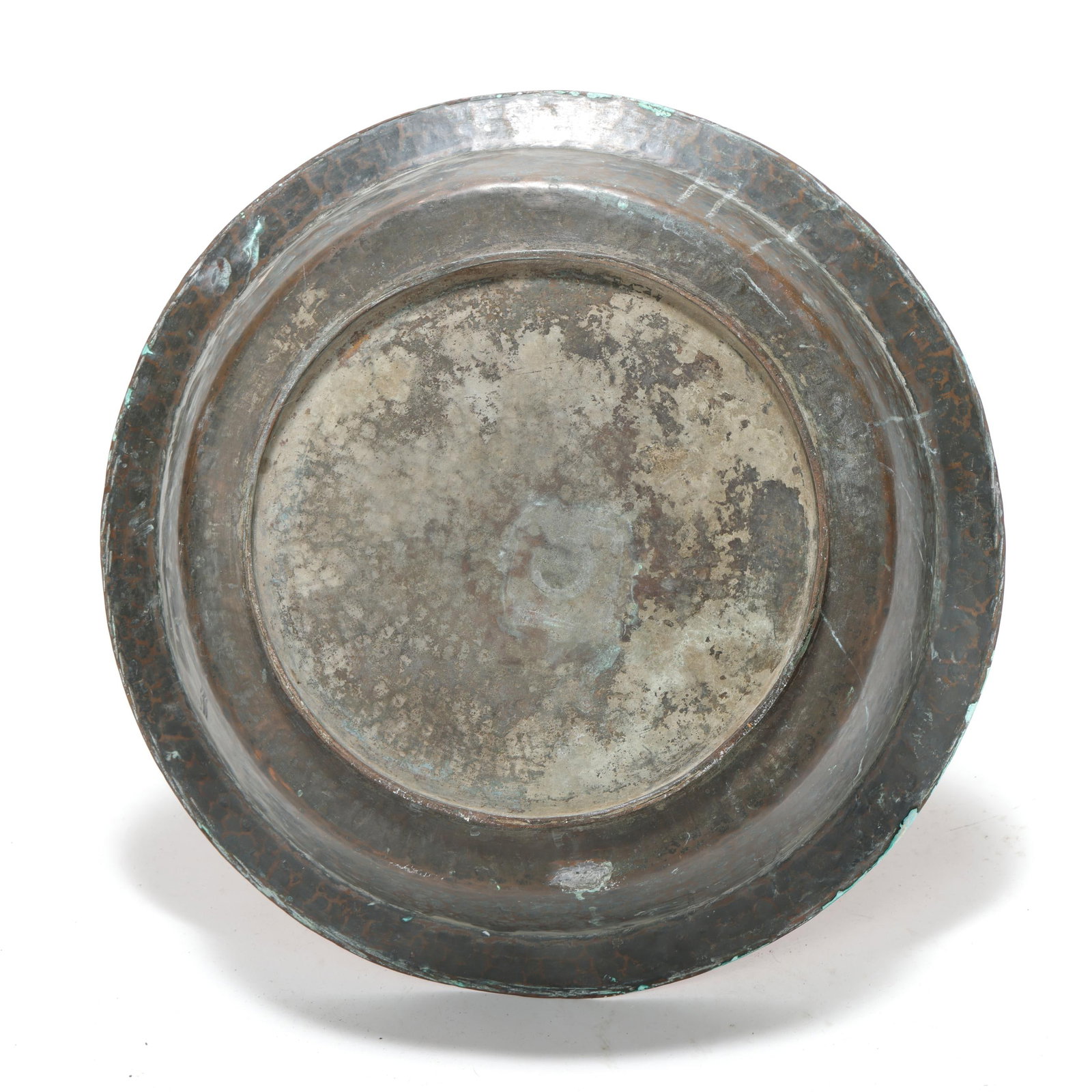 Three Large Middle Eastern Copper Vessels - 13