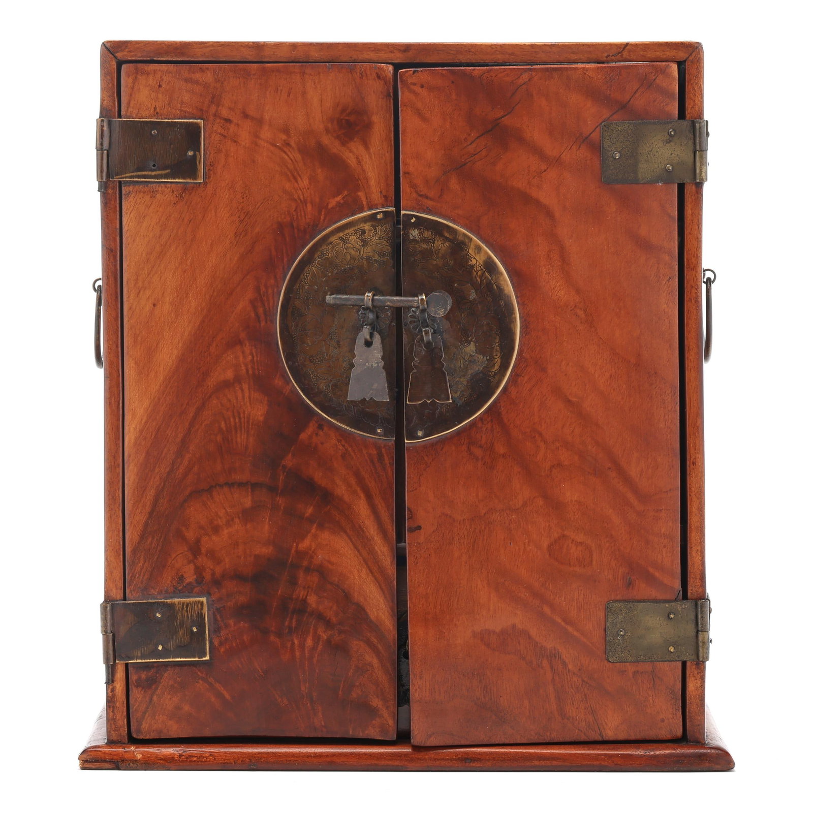 A Chinese Hardwood Apothecary or Scholar's Chest Yaoxiang (1 of 8)