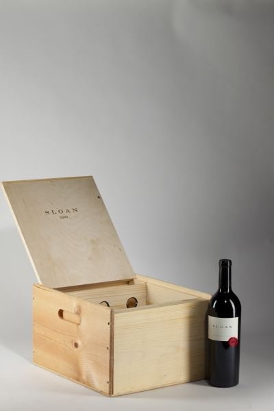 Sloan: Sloan "...amazing wine with a dense purple color and a gorgeous nose of new saddle leather, espresso roast, licorice, chocolate, and enormous quantities of black currant, cherry, and fruit intermixed 