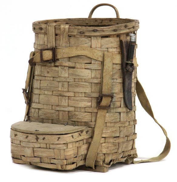 Unique Old Maine Open Pack Basket