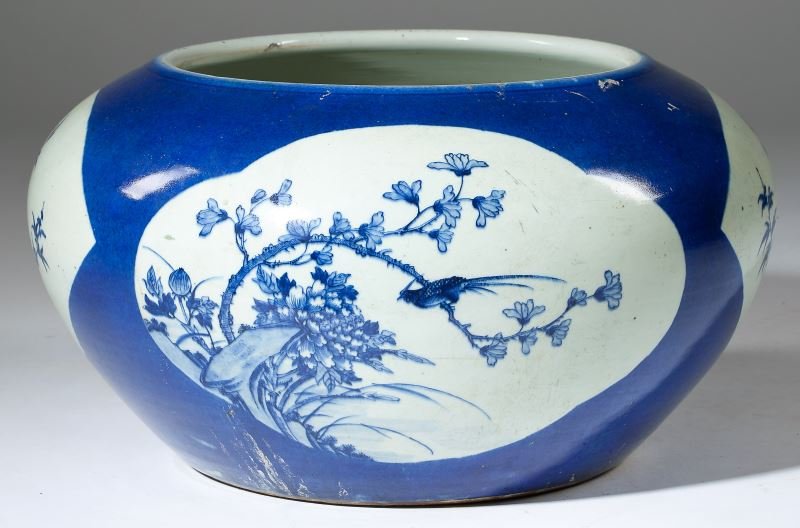 Antique Japanese Fish Bowl