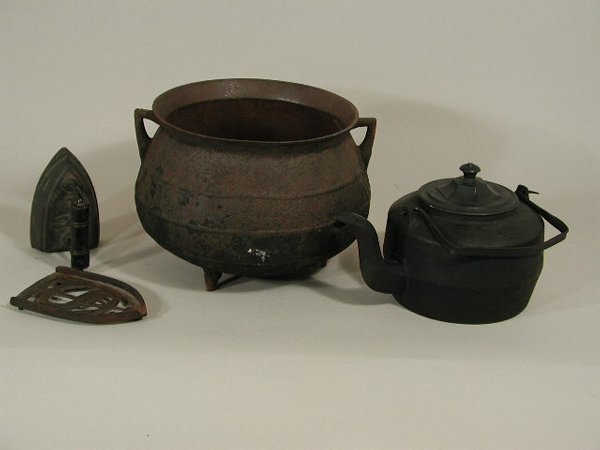 Three Pieces of Cast Iron,