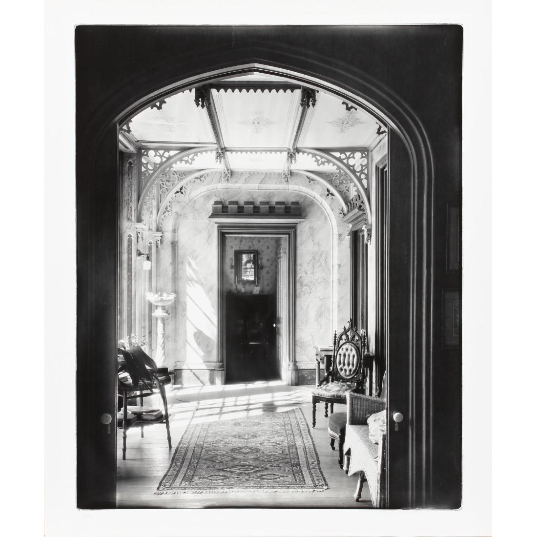 Walker Evans (1903-1975), Interior, 'Afton Villa,' St.: large format, gelatin silver print, circa 1937-1938 printed late 1970s, numbered 1/75 at lower right margin and with Walker Evans Estate blindstamp at lower right. 17 x 21.5 in.; Sheet 23 15/16 x 19 1