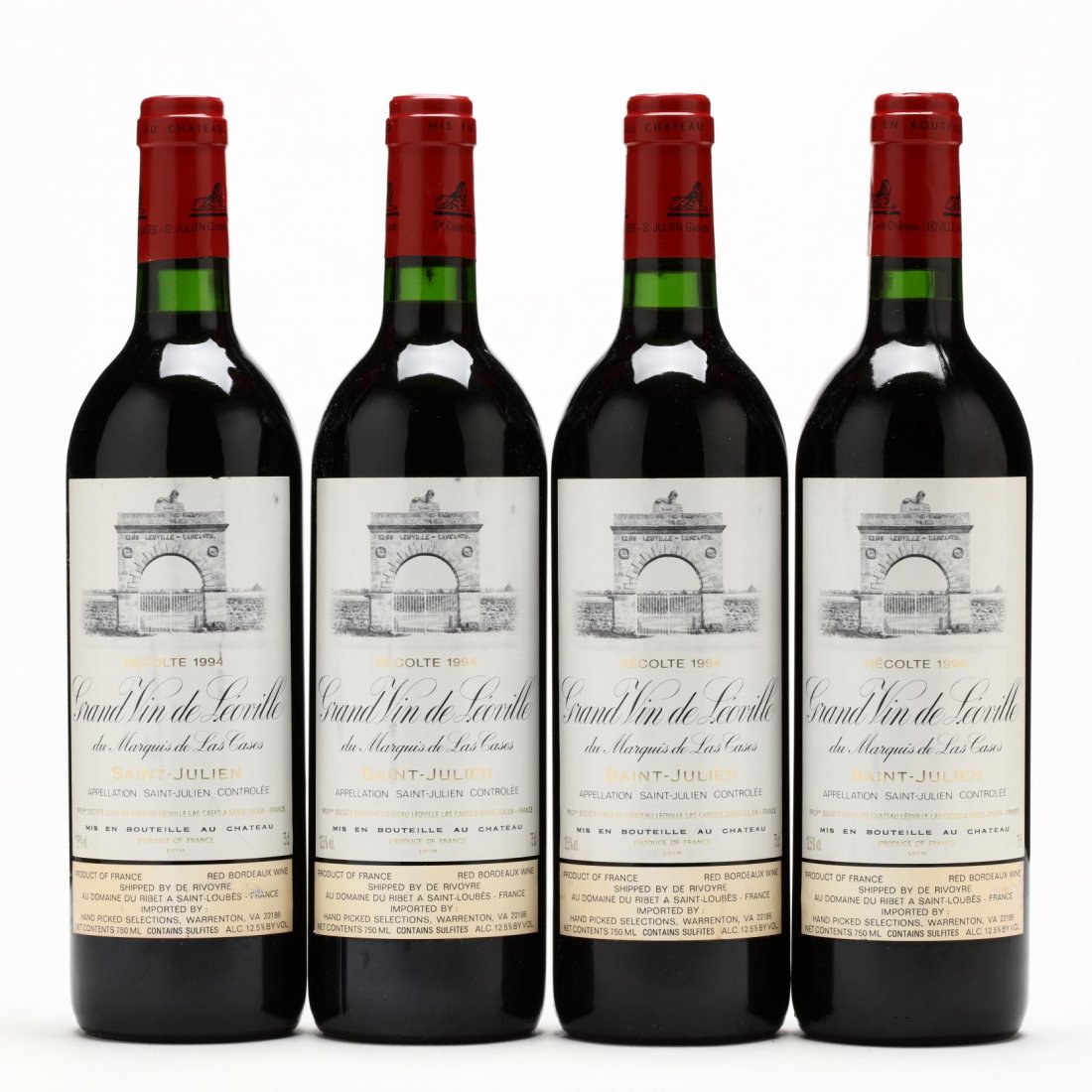 Chateau Leoville Las Cases - Vintage 1994: "...One of the more massive Medocs of the vintage, this opaque purple-colored wine exhibits fabulous richness and volume in the mouth. Layers of pure black-cherry and cassis fruit are intermixed with 