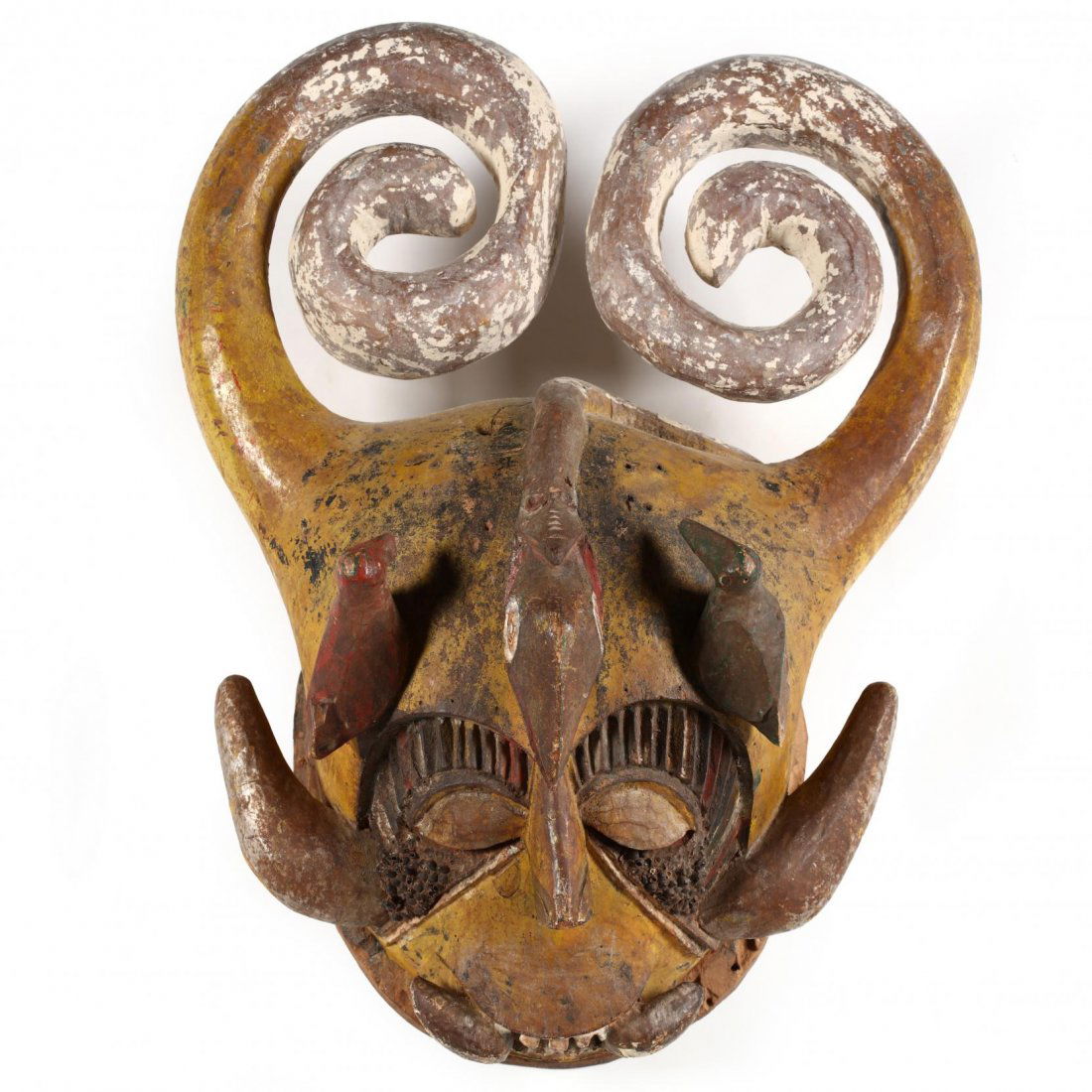 Nigeria, Fanciful Horned Mask (1 of 4)