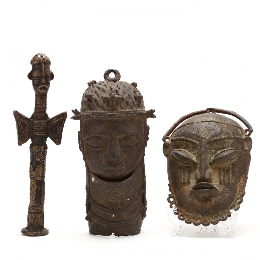 Three West African Bronze Articles (1 of 3)