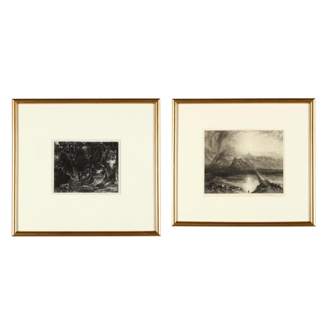 Two Romantic Landscapes by English Artists - Short and (1 of 5)