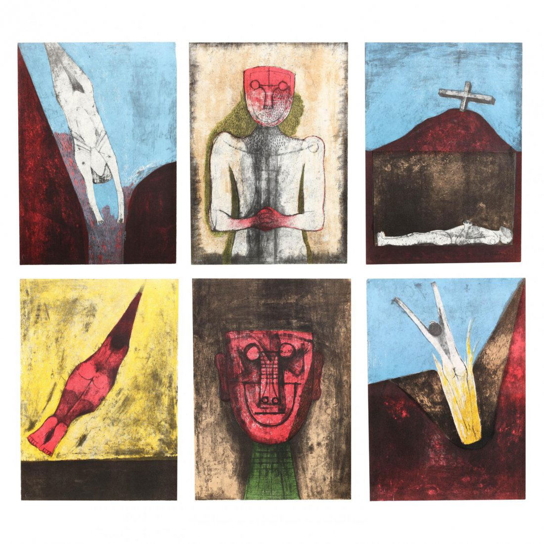 Rufino Tamayo (Mexican, 1899-1991),  Los Signos Existen (1 of 10)