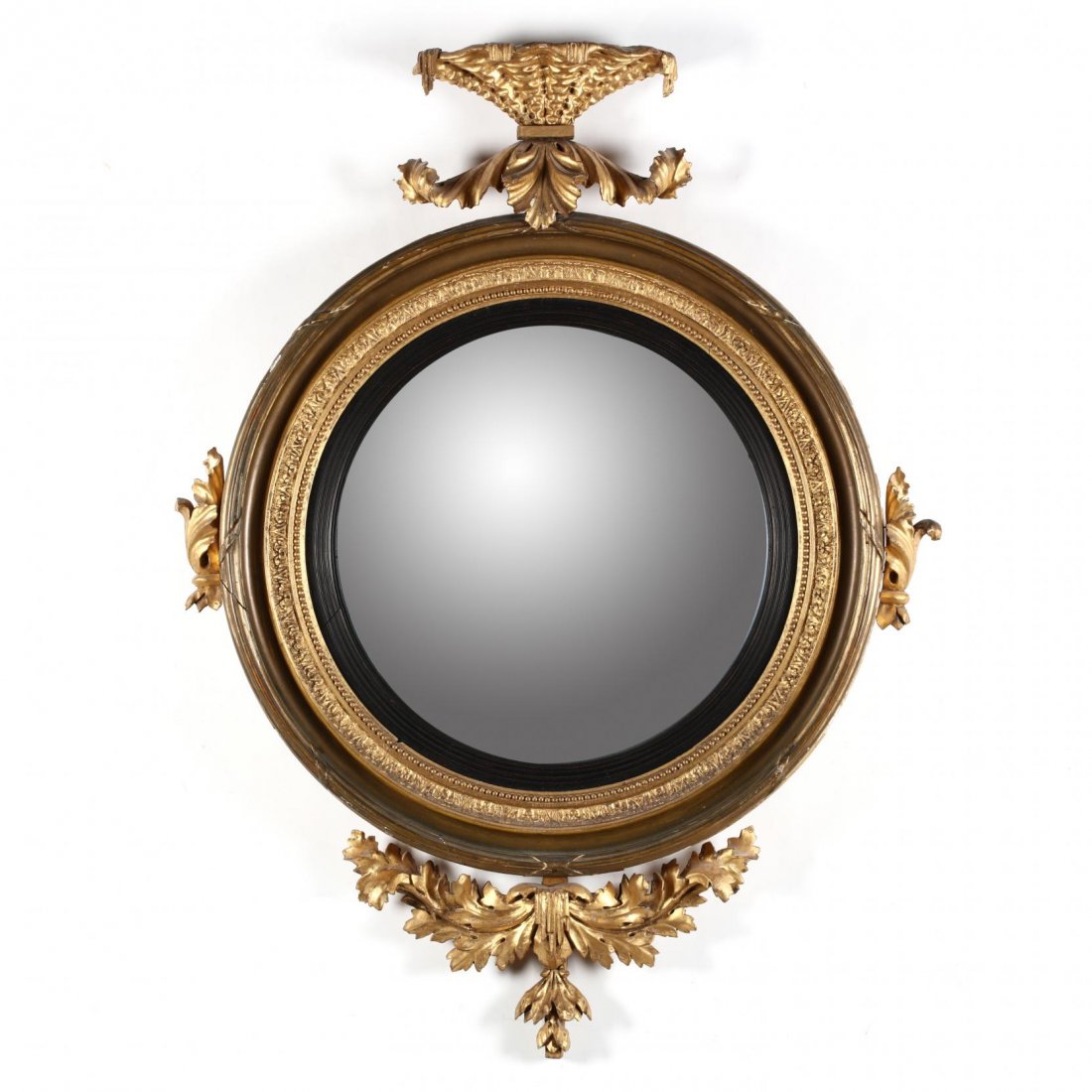 A Regency Carved and Gilded Bullseye Mirror (1 of 4)
