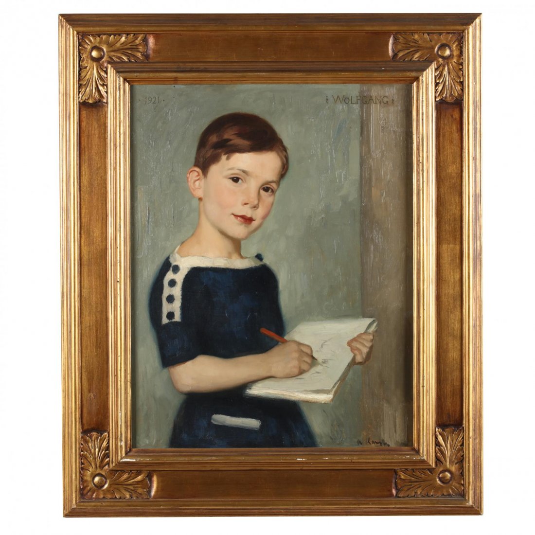 Arthur Kampf (German, 1864-1950), A Portrait of (1 of 4)