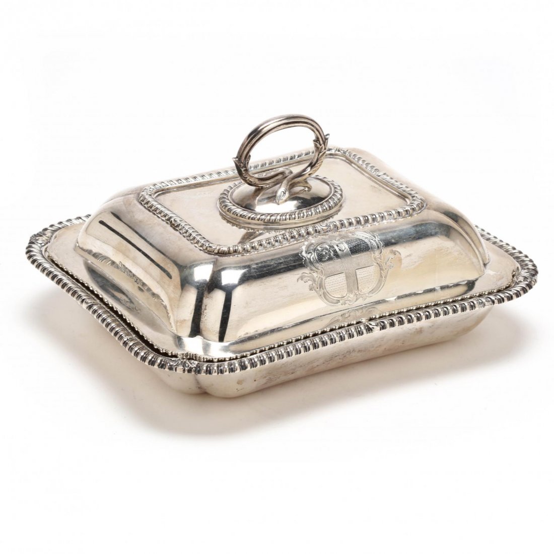 George III Silver Entree Dish with Cover, Paul Storr (1 of 5)