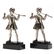 Pair of Pompeian Bronze Figural Bookends