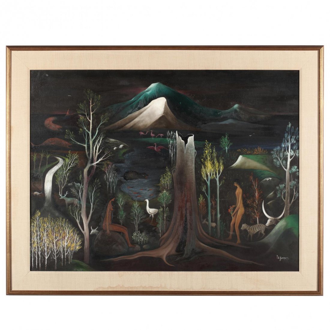 Jacques Enguerrand Gourgue (Haitian, 1931-1996), Adam (1 of 3)