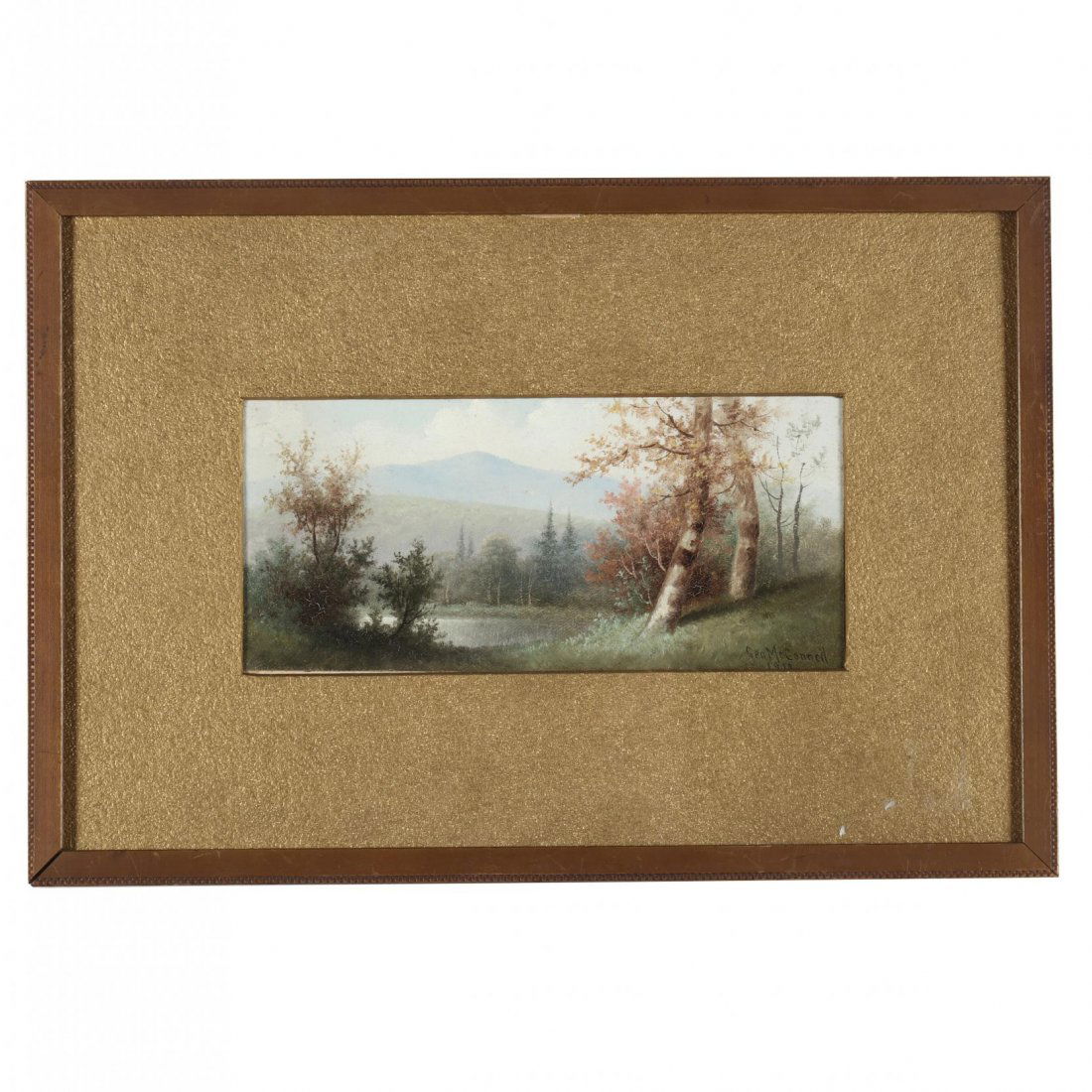 George McConnell (ME, 1852-1929), Mountain Landscape (1 of 2)