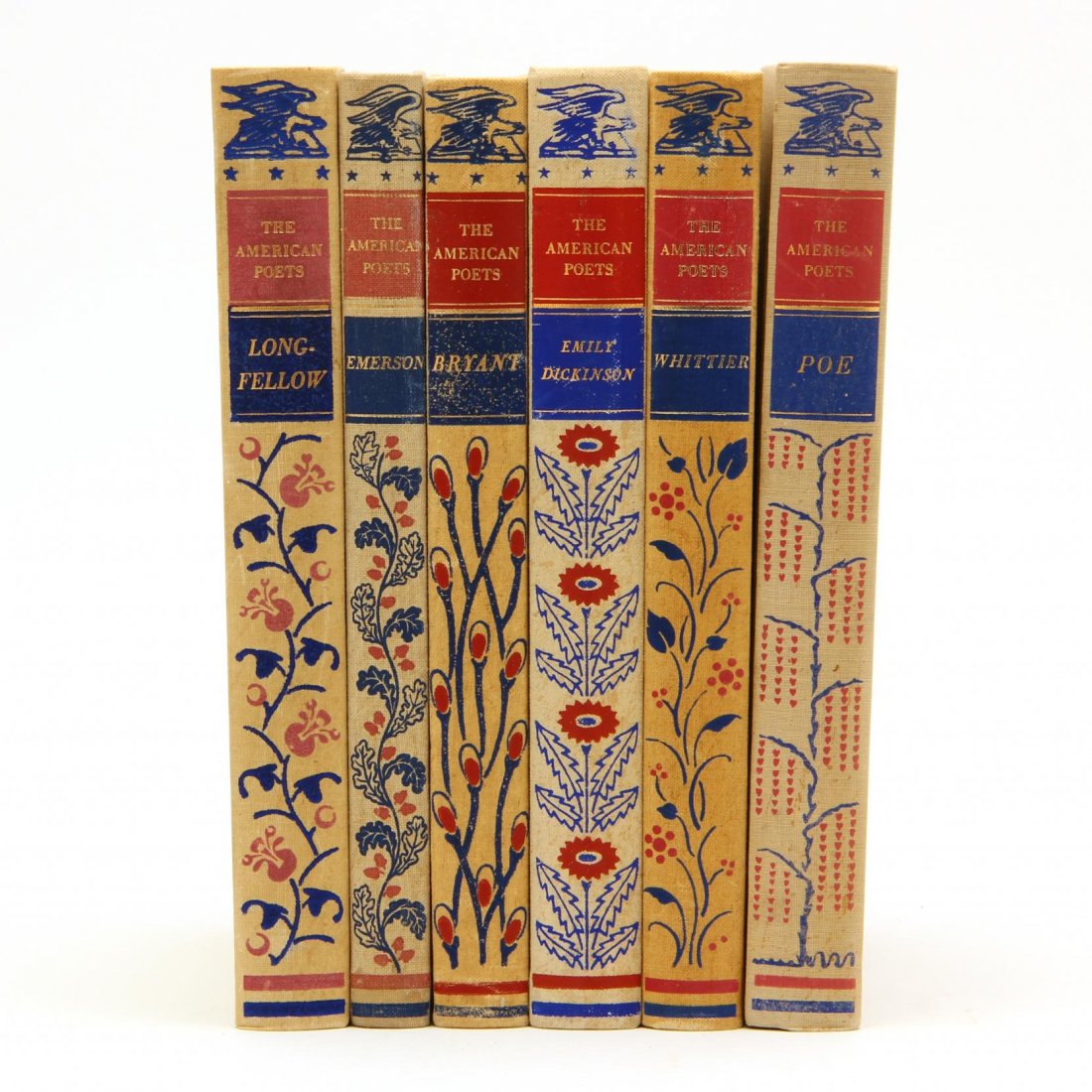 Six Volumes of The Heritage Press  American Poets (1 of 4)