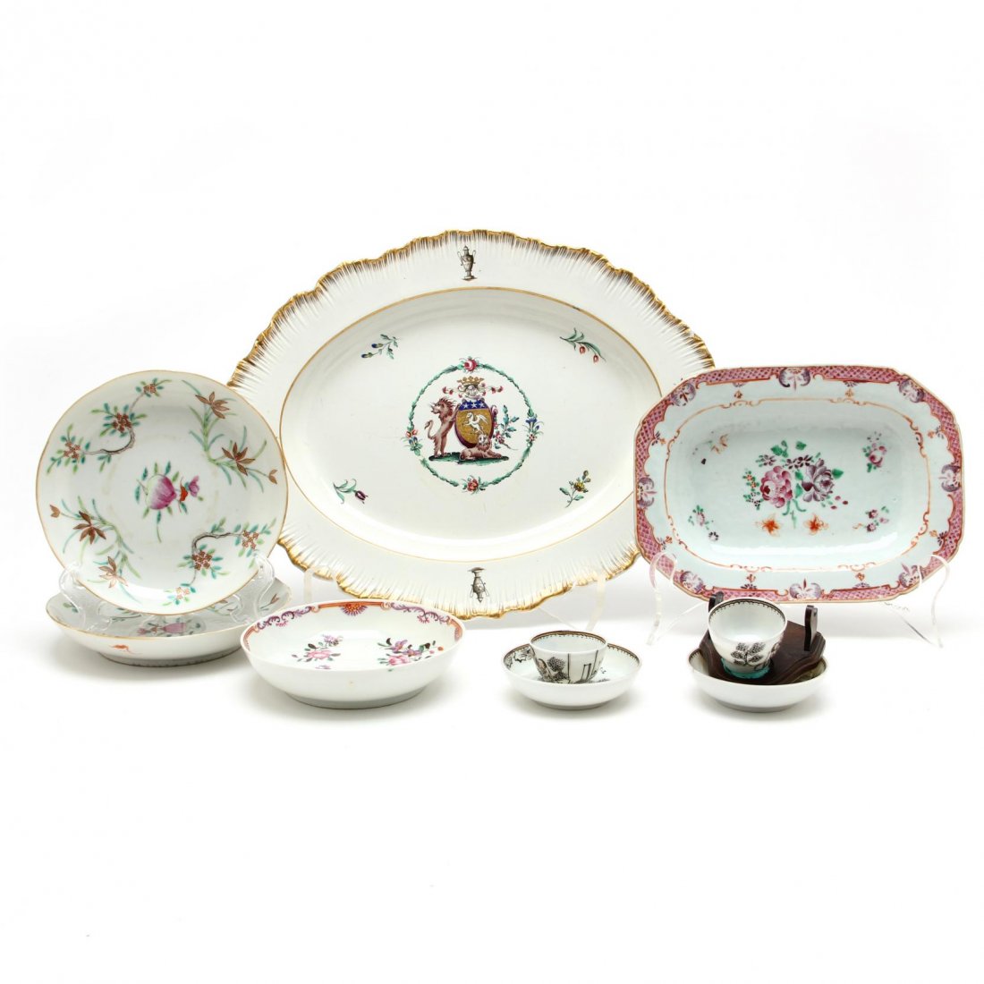 Group of Assorted Chinese Export Porcelain (1 of 2)