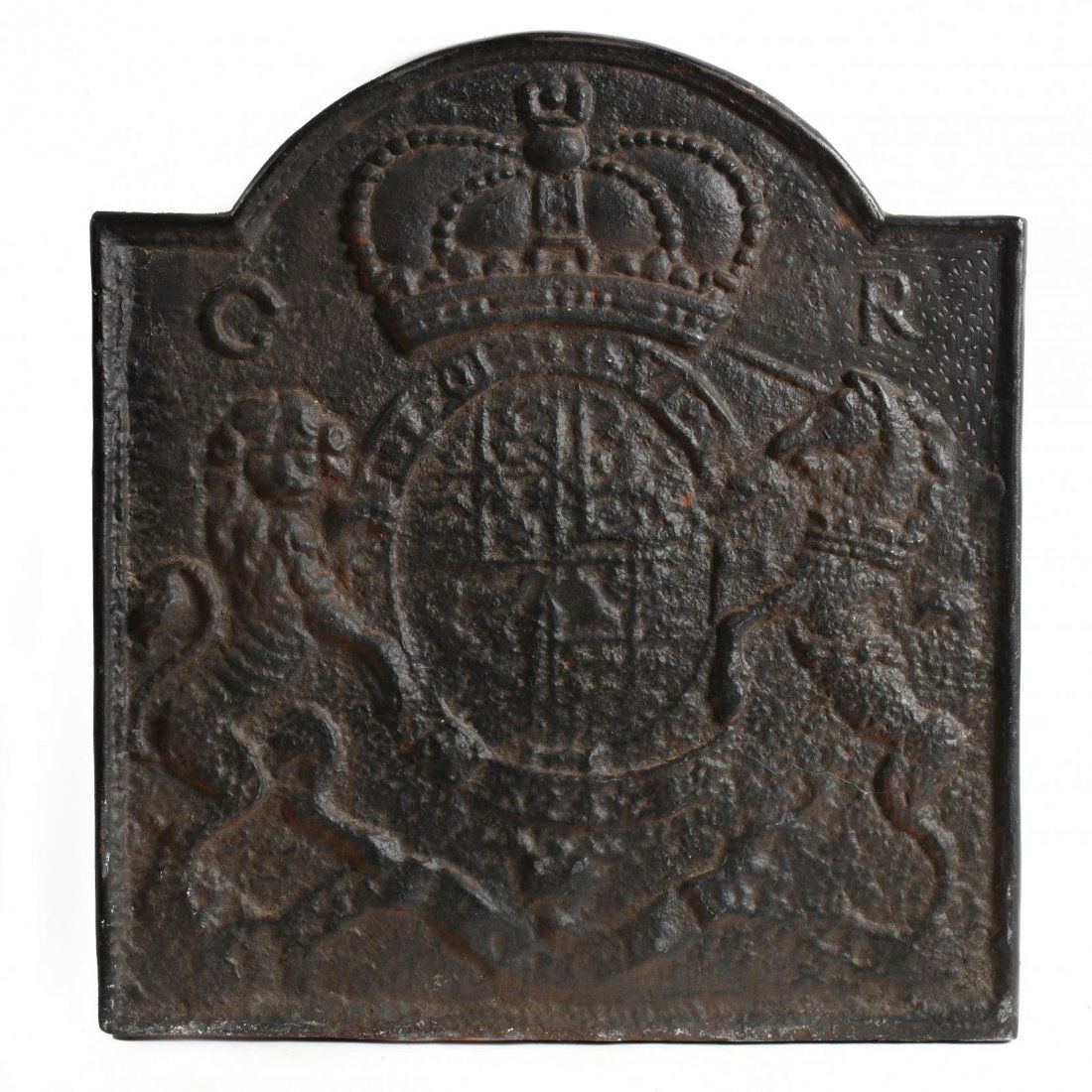 Virginia Metal Crafters Cast Iron Fire Back (1 of 2)