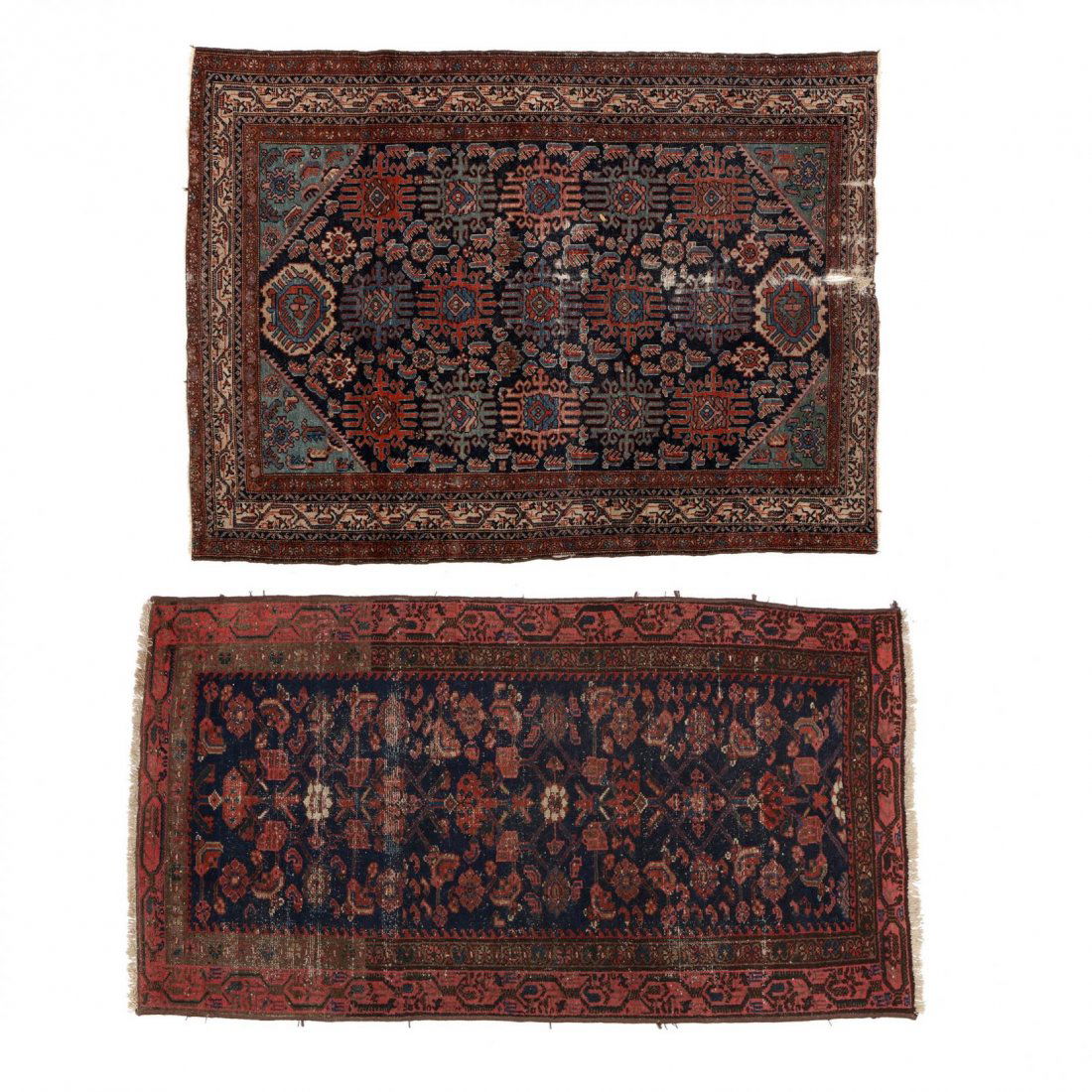 Two Hamadan Area Rugs (1 of 8)