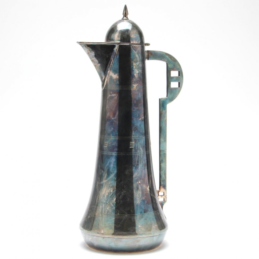 German Art Deco Silverplate Coffee Pot (1 of 2)