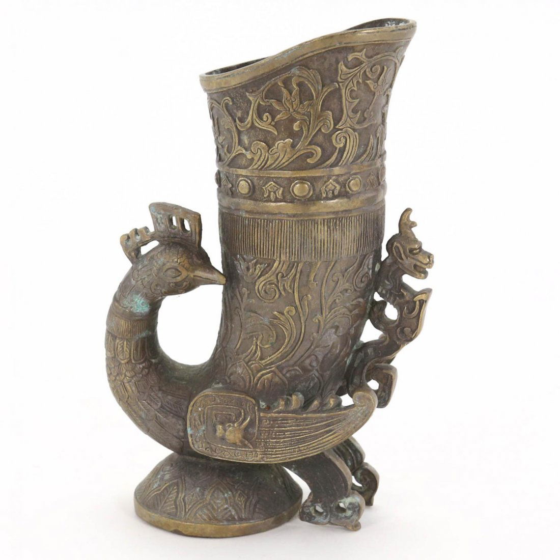 Asian Bronze Libation Cup (1 of 3)